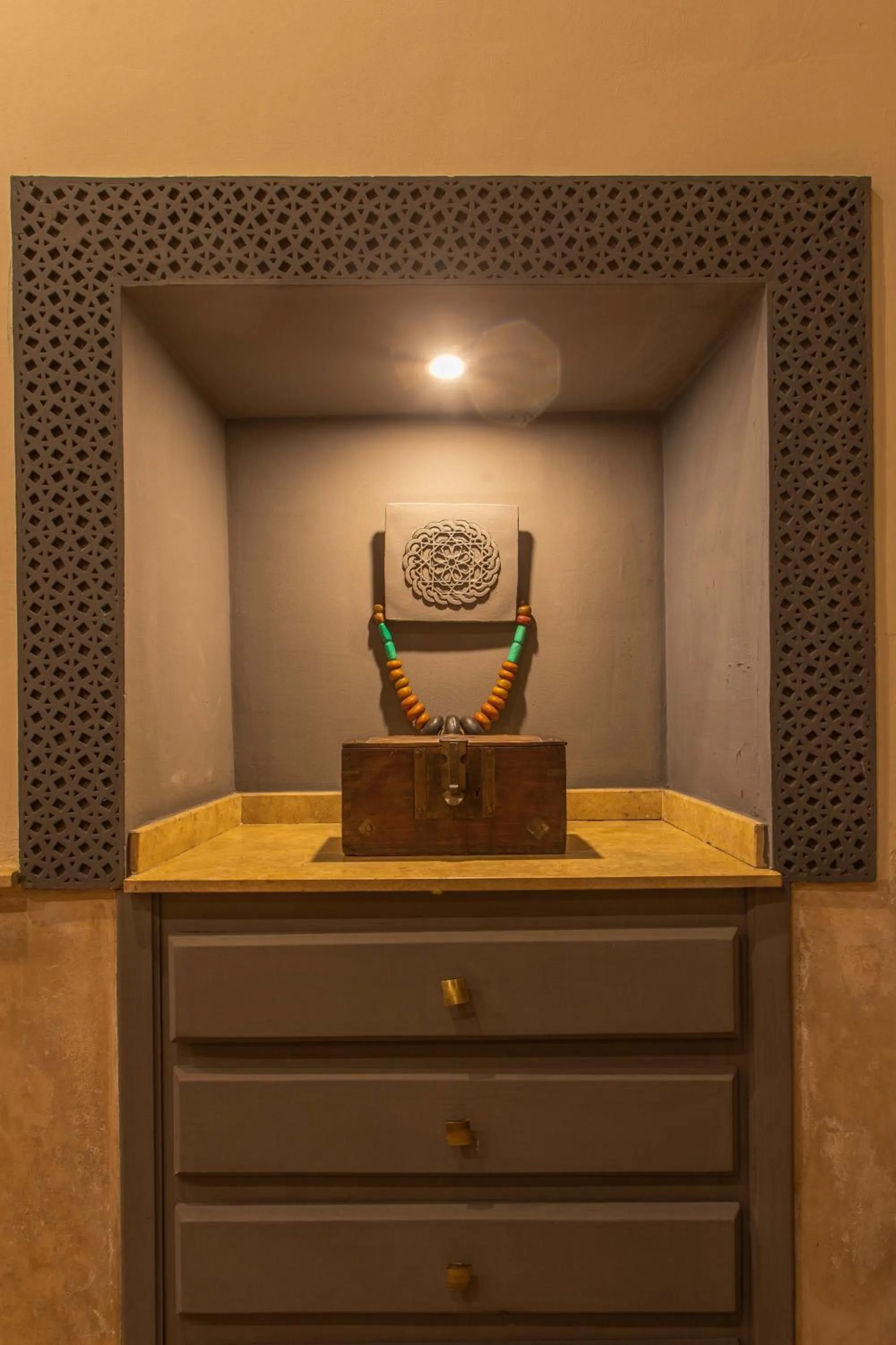 Decorative detail in Le Medina Privilège Riad & Spa