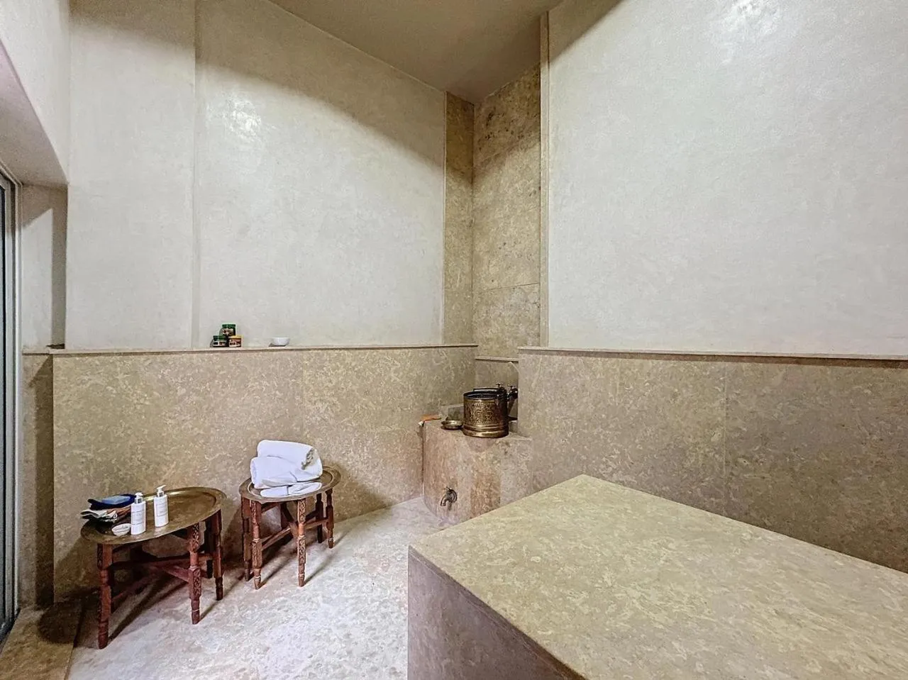 Sauna in Le Medina Privilège Riad & Spa