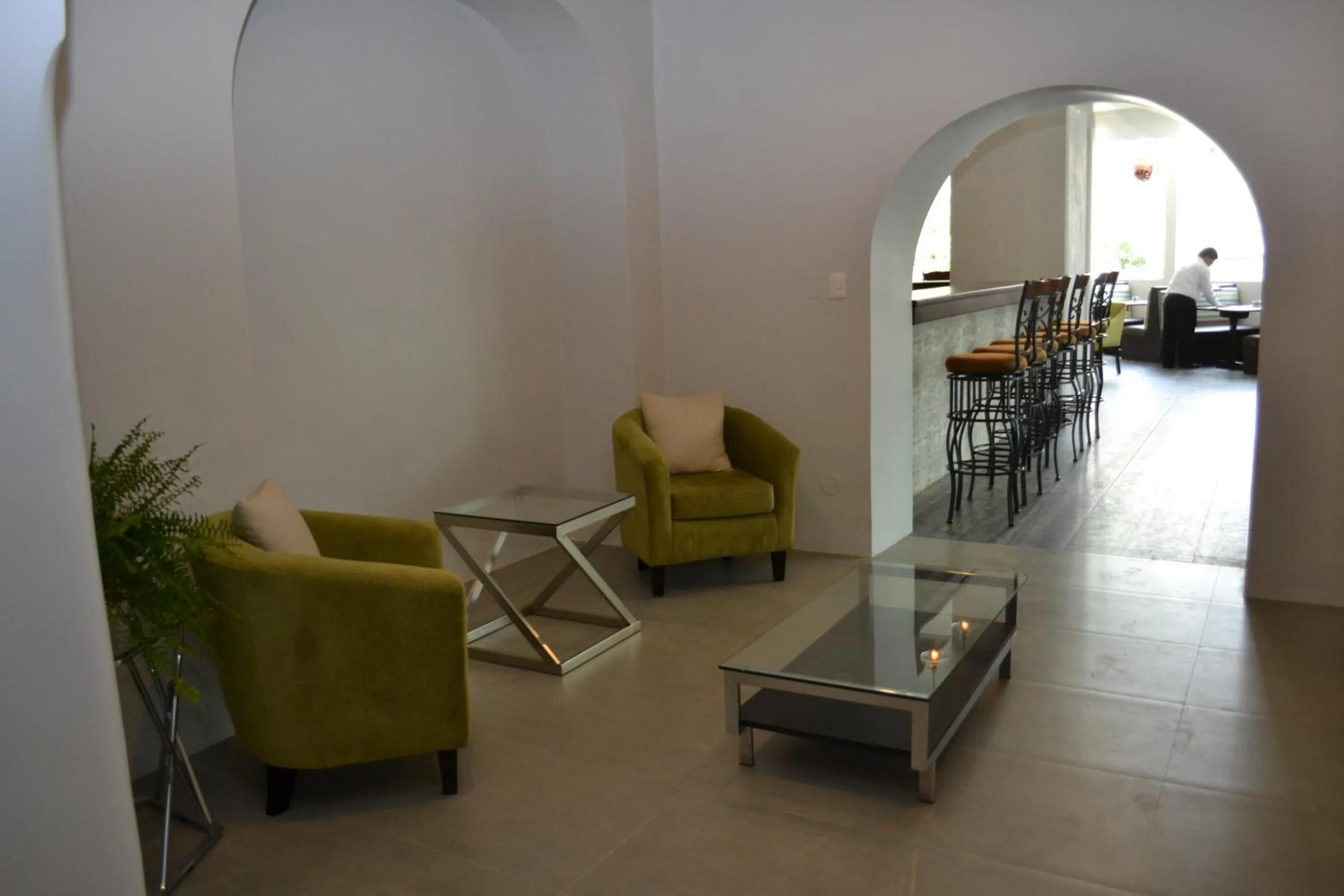 Seating area in Hotel Calacoto