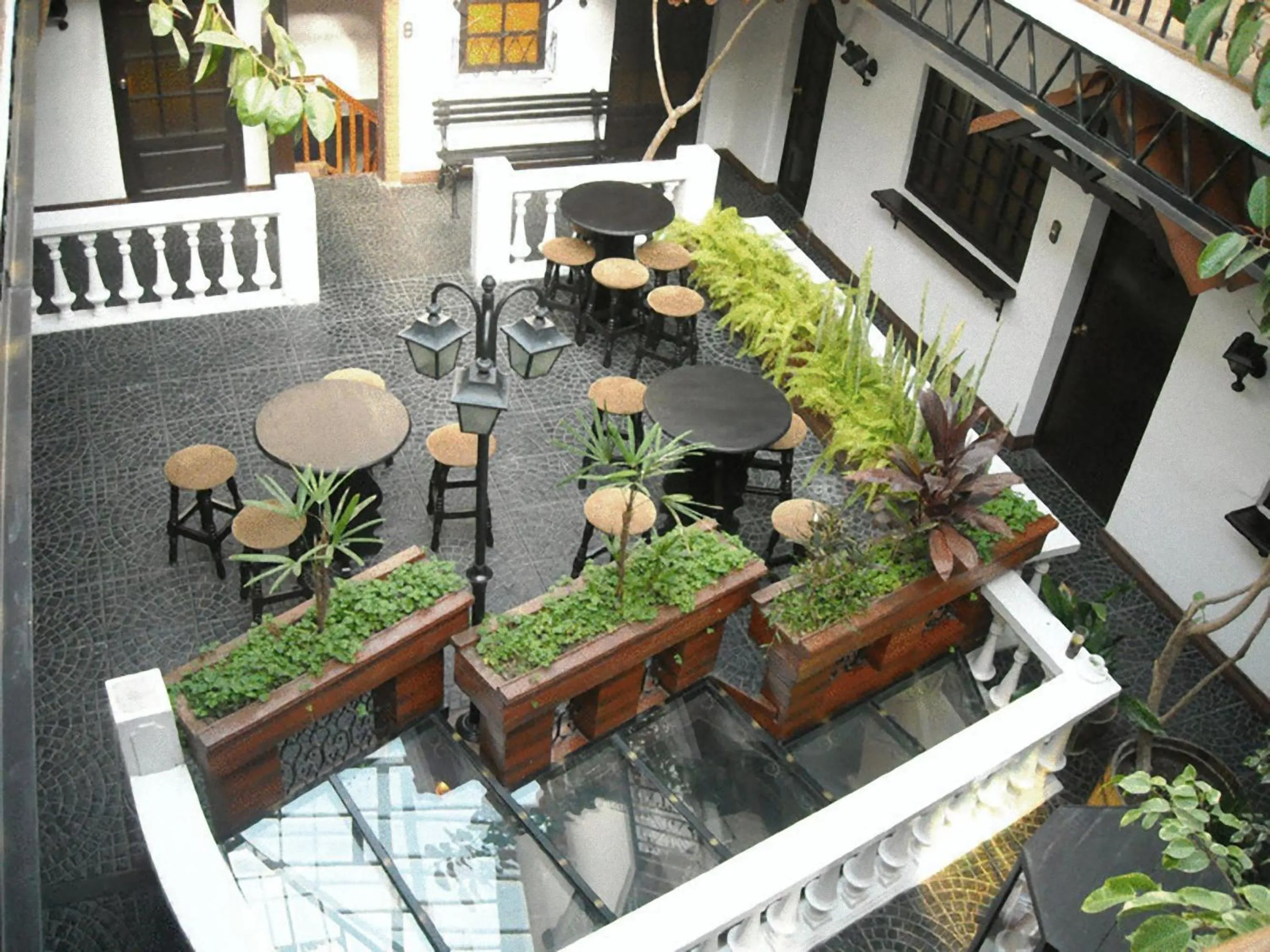 Patio in Hotel Calacoto