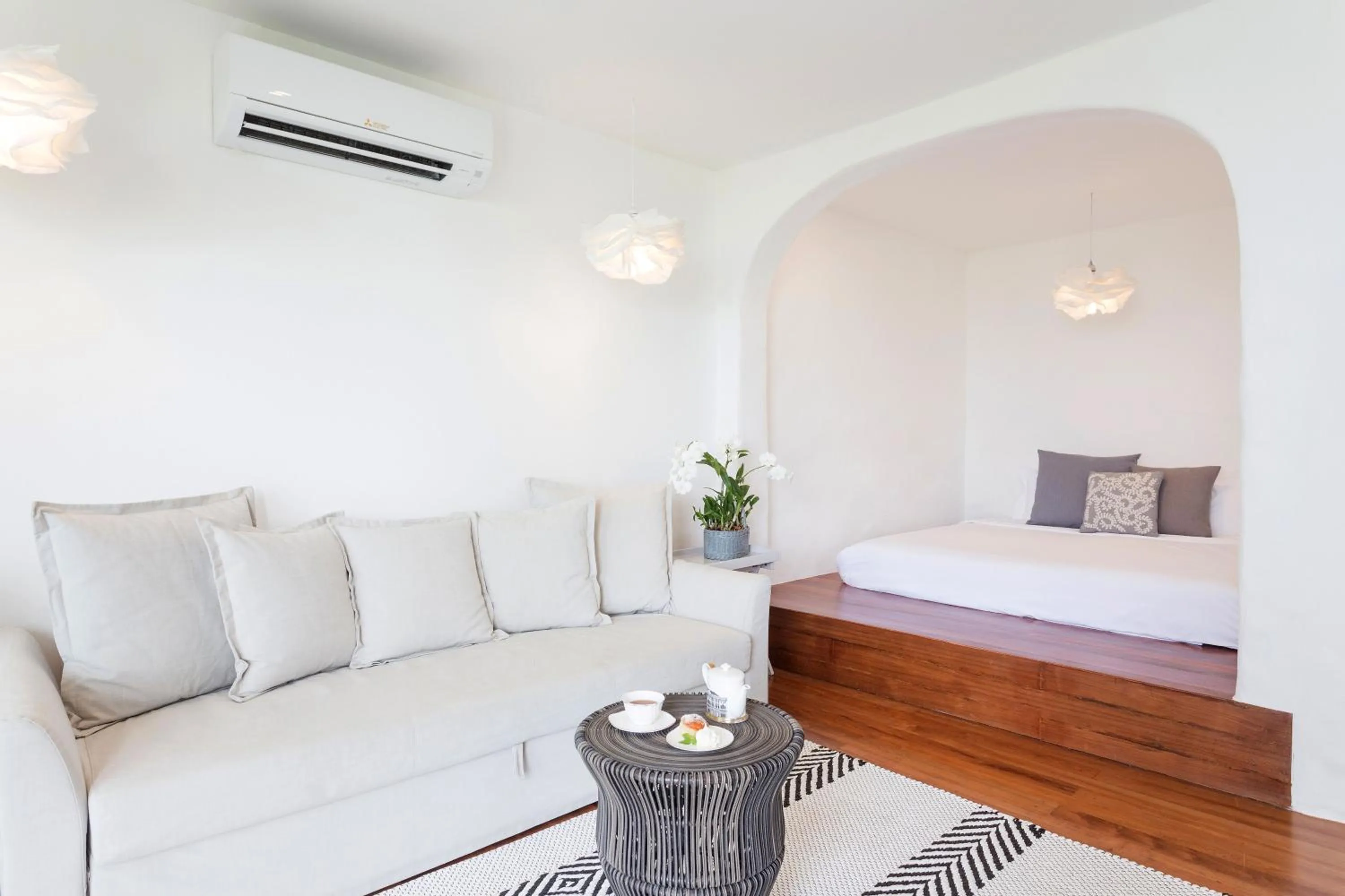 Bed in Villa Nalinnadda Petite Hotel & Spa, Adults Only - SHA Extra Plus