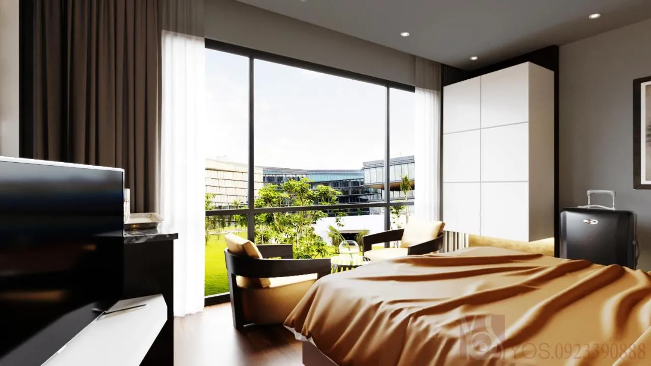 Property building, Bed in Nam Long Hotel