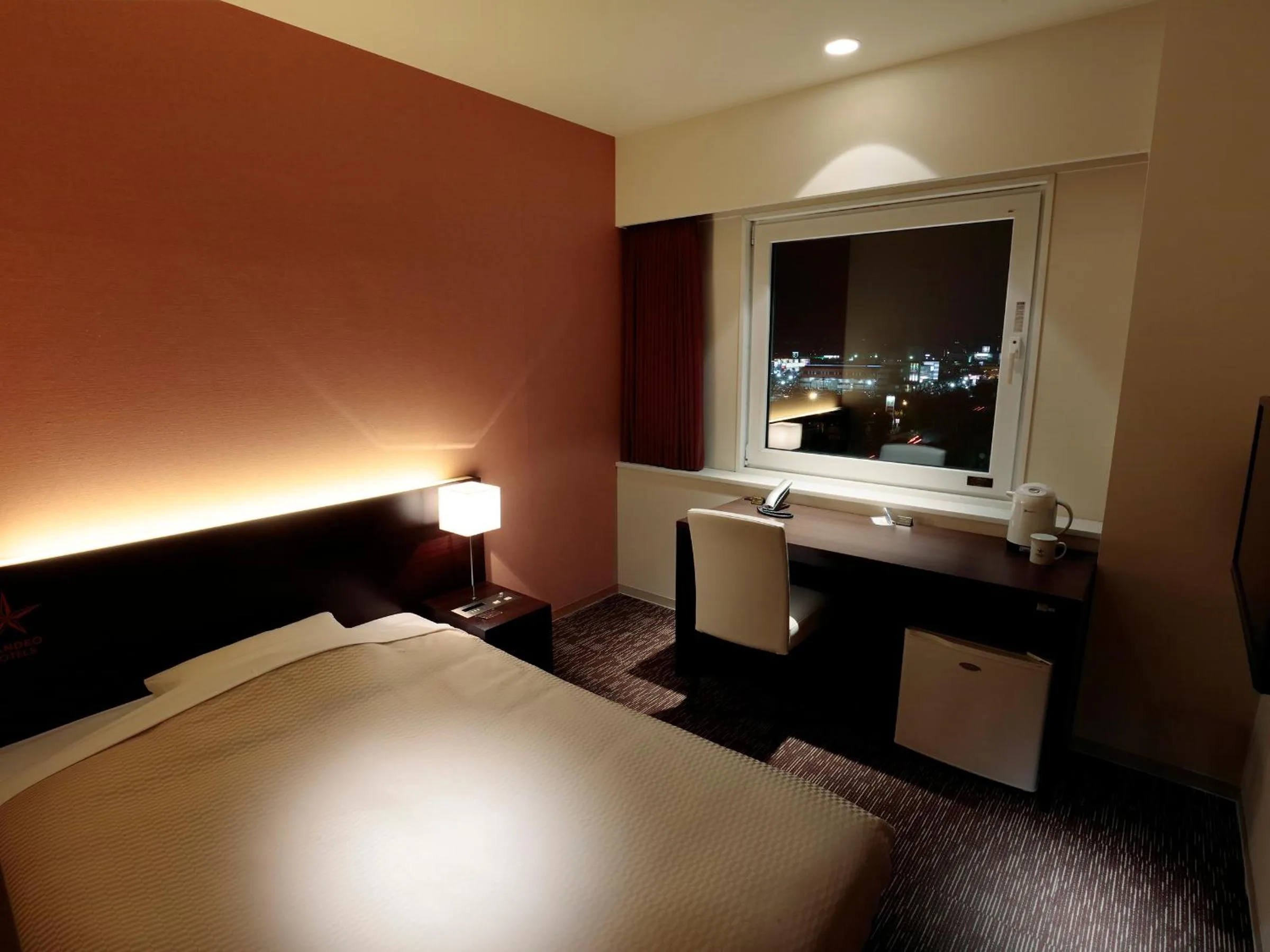 Bed in Candeo Hotels Kikuyo Kumamoto Airport