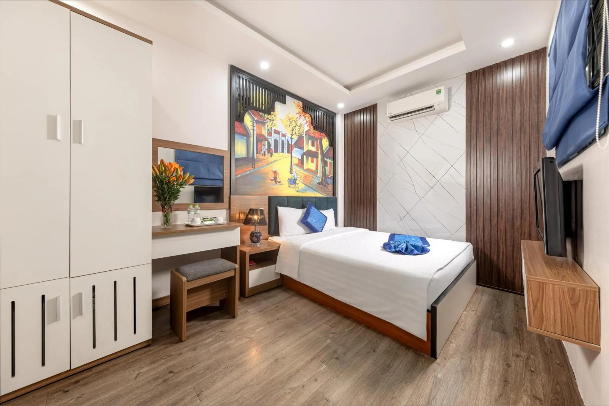 Bed in Aquarius Grand Hotel