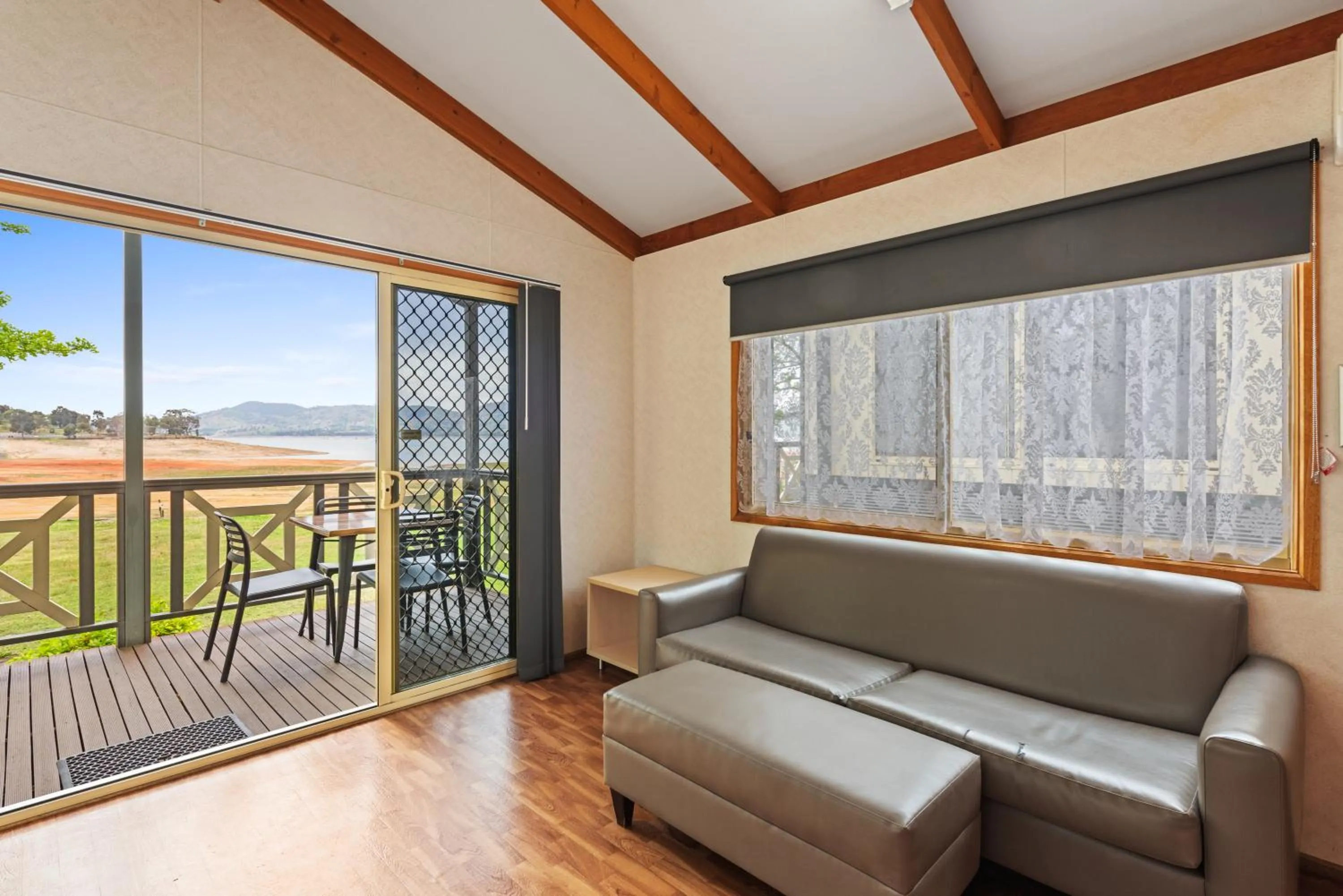 Living room in Discovery Parks - Lake Hume, Victoria