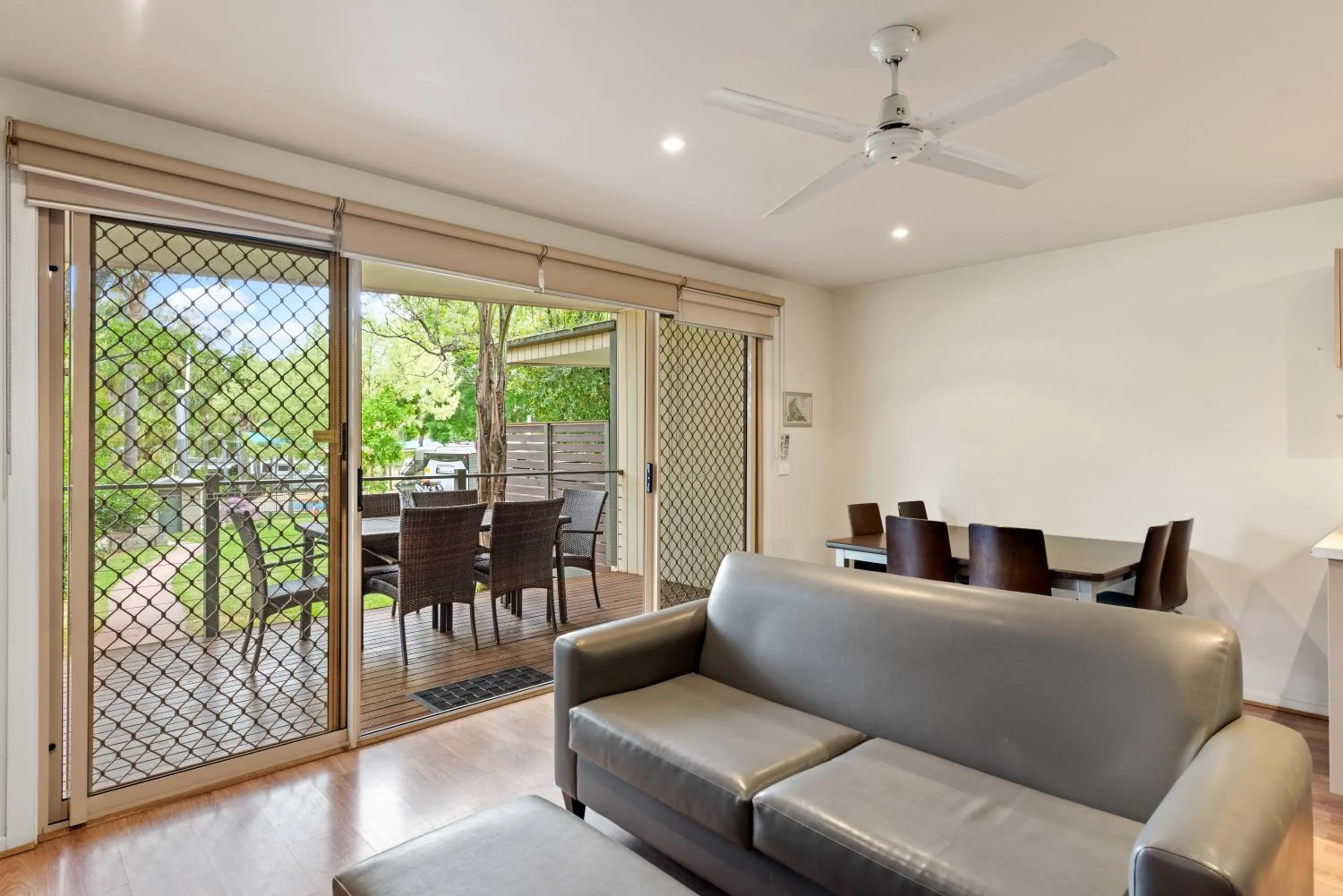 Living room in Discovery Parks - Lake Hume, Victoria
