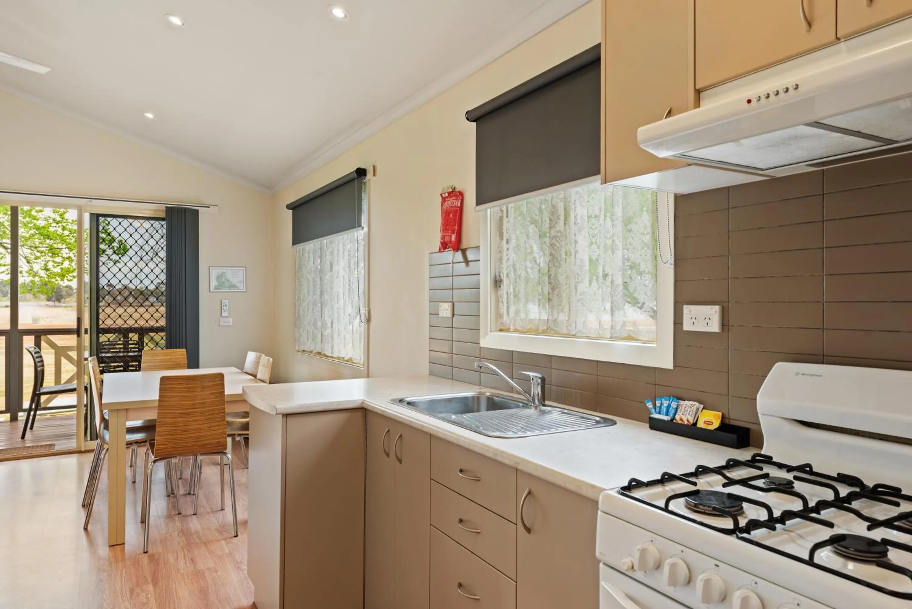 Kitchen or kitchenette in Discovery Parks - Lake Hume, Victoria