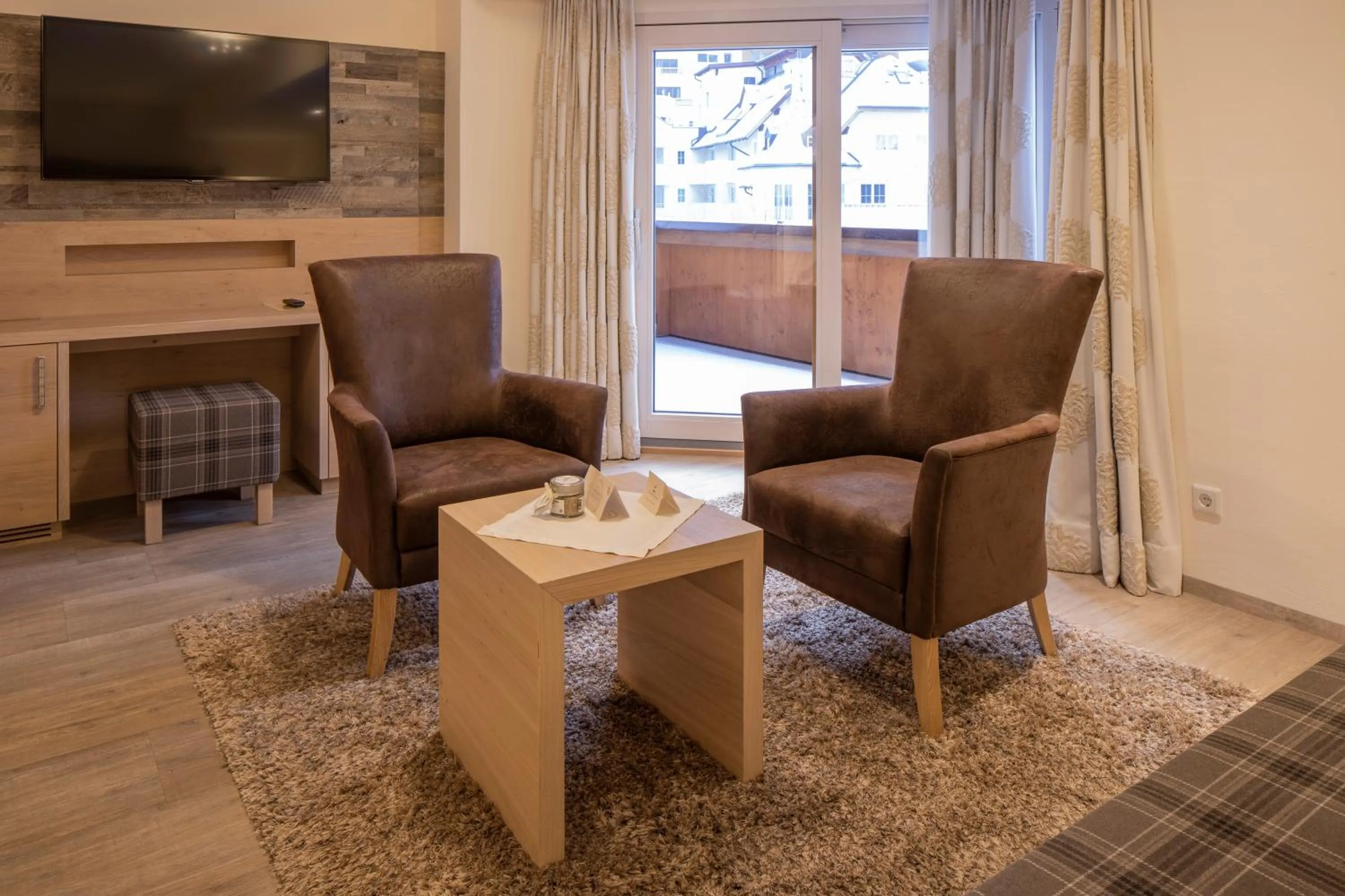 Seating area in Superior Hotel Post Ischgl