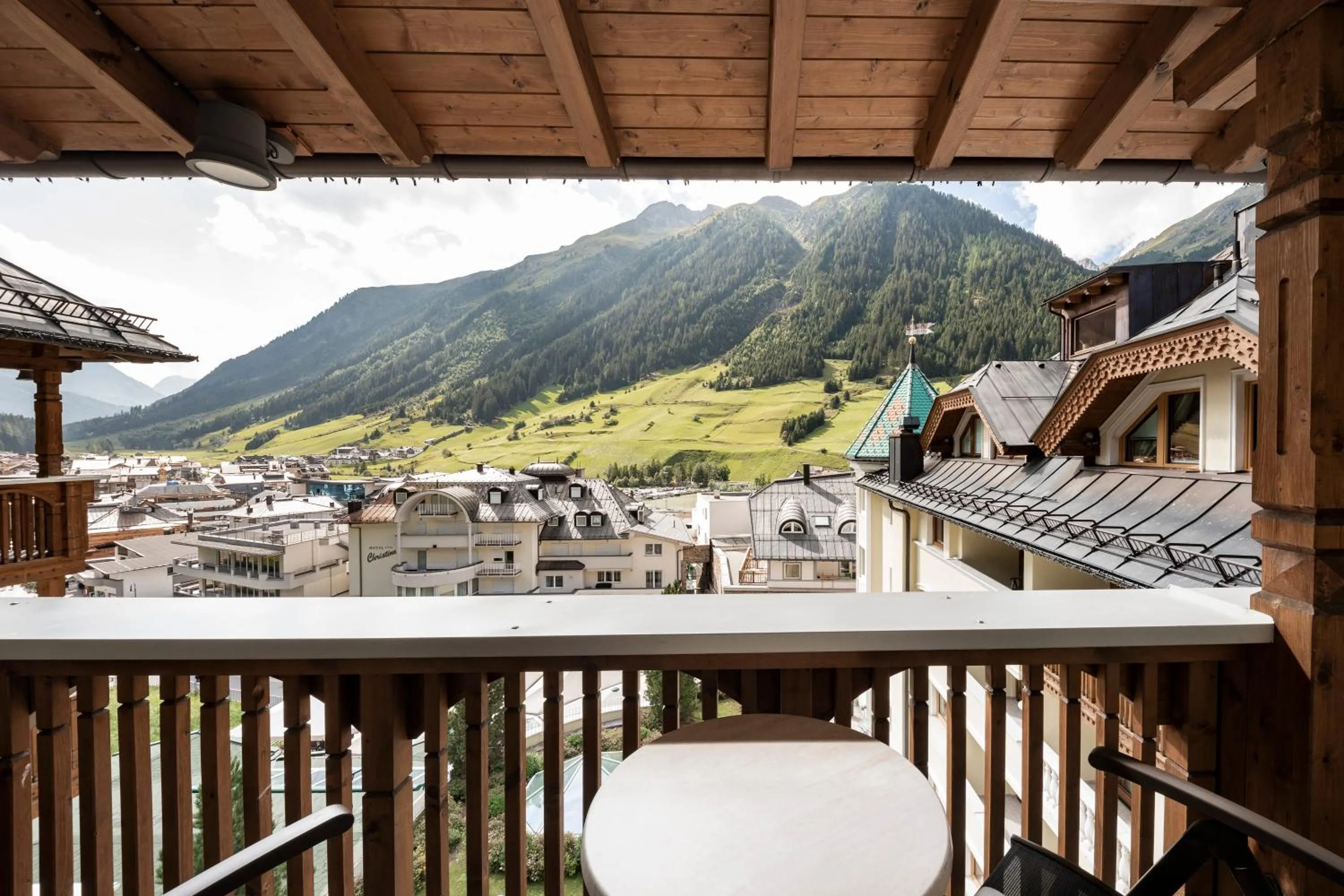 View (from property/room) in Superior Hotel Post Ischgl