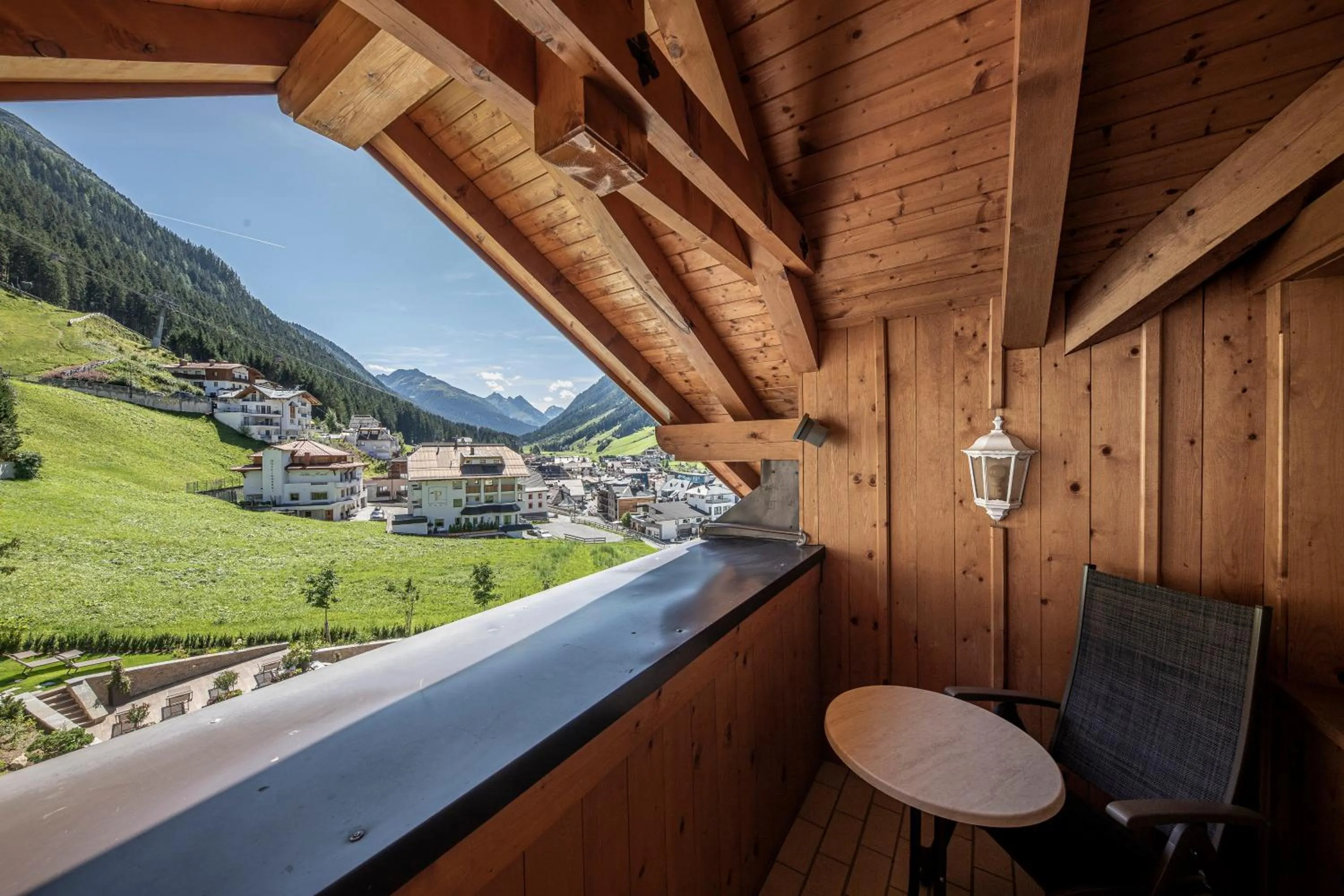 View (from property/room) in Superior Hotel Post Ischgl