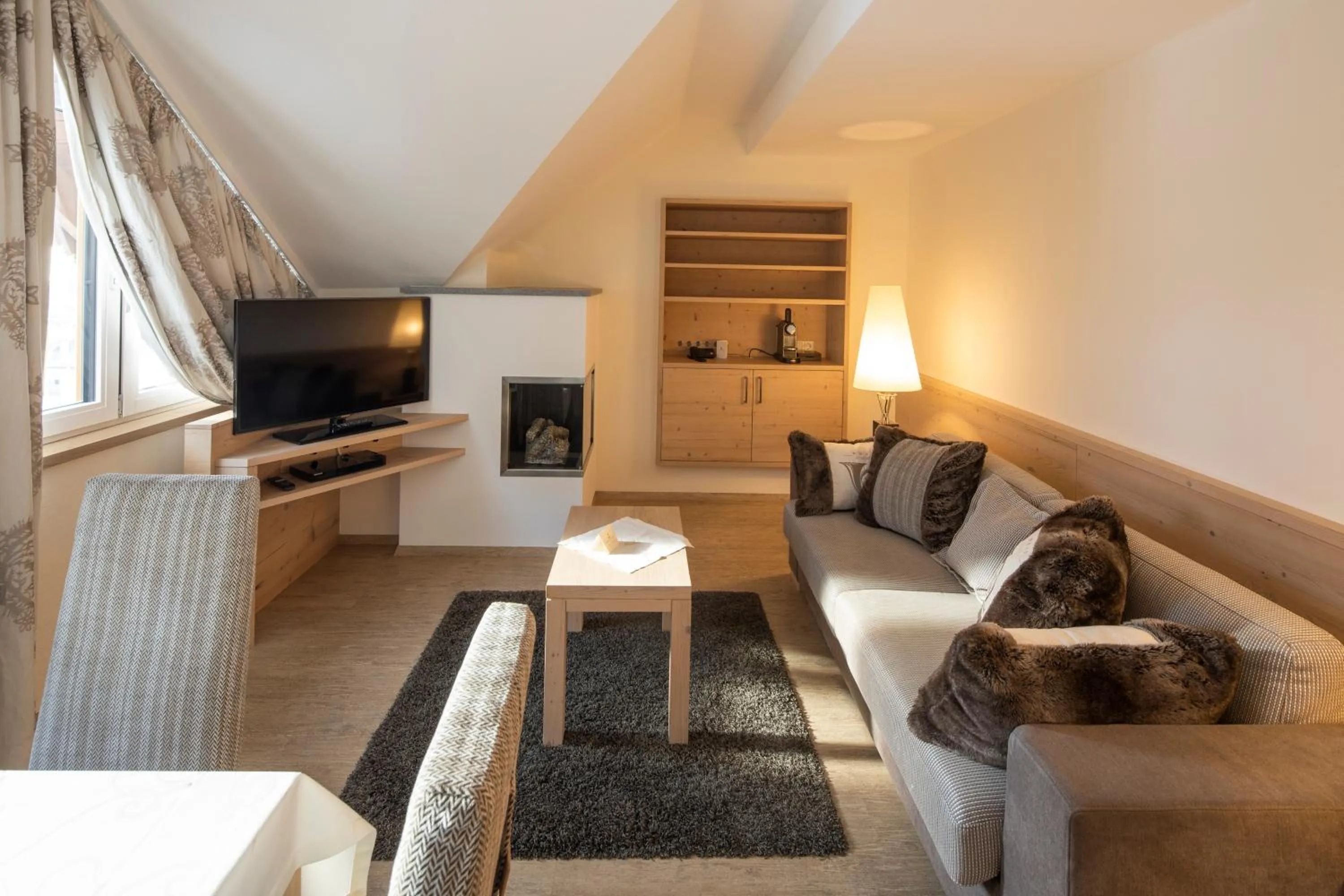 Seating area in Superior Hotel Post Ischgl