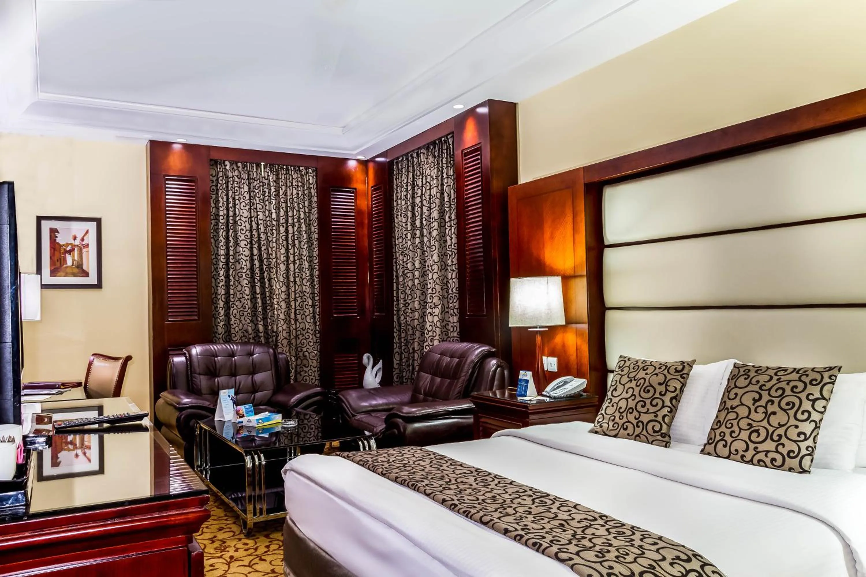 Seating area in Days Inn Hotel & Suites Amman