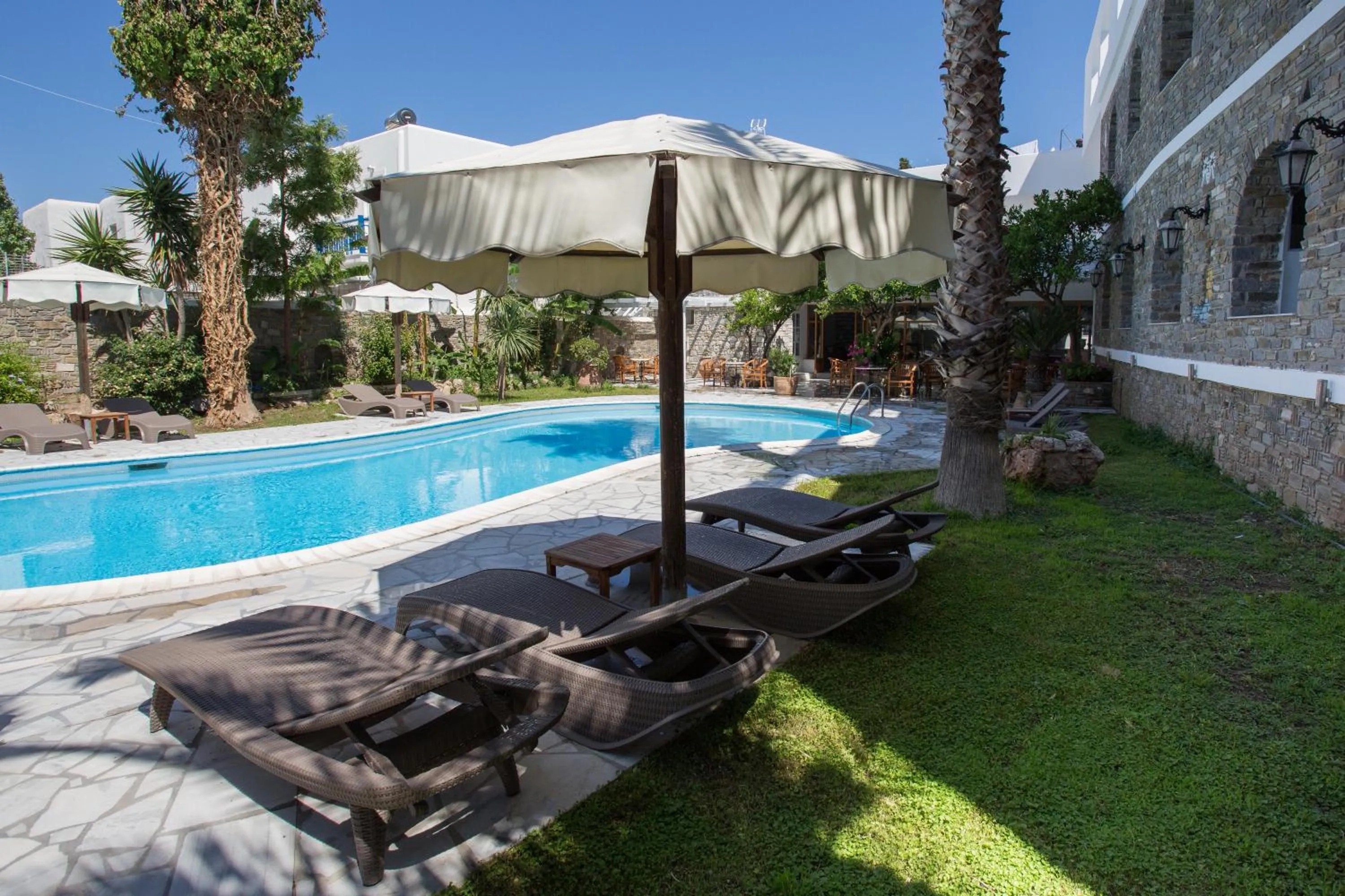 Swimming pool in Galinos Hotel for adults only