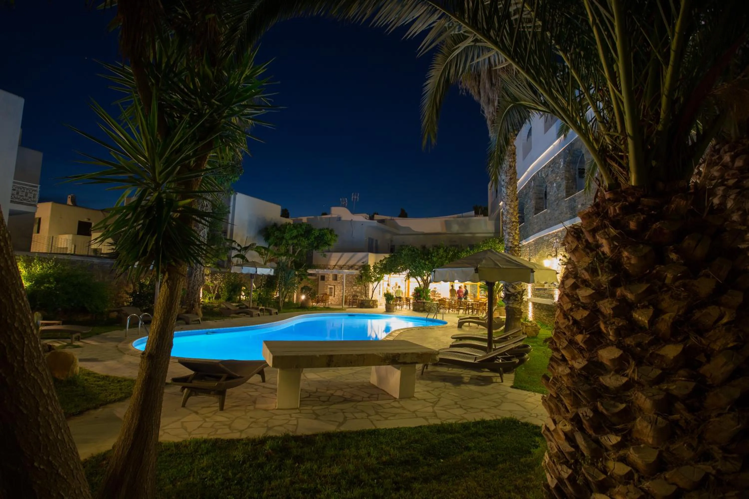 Garden in Galinos Hotel for adults only