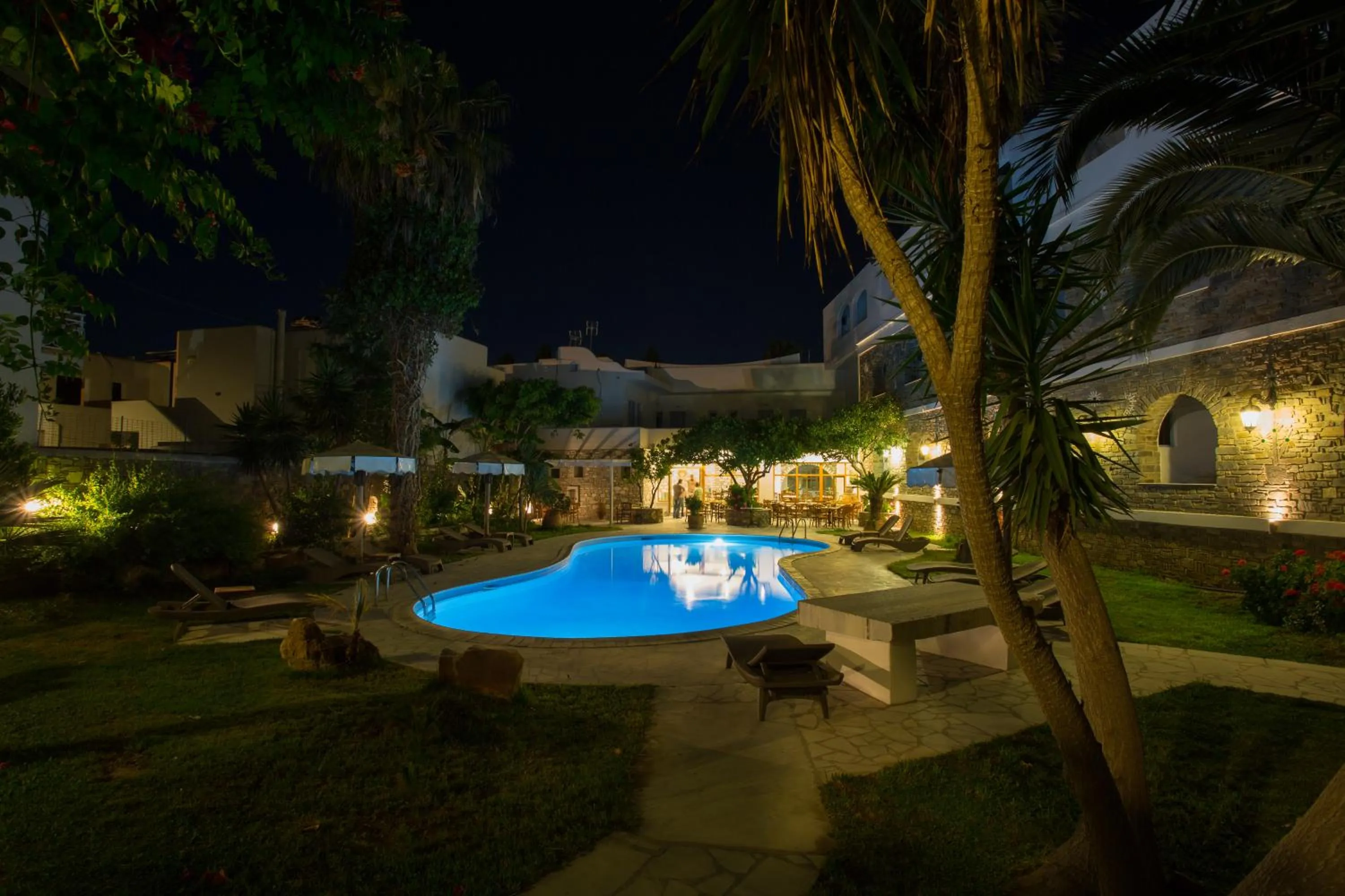 Garden in Galinos Hotel for adults only