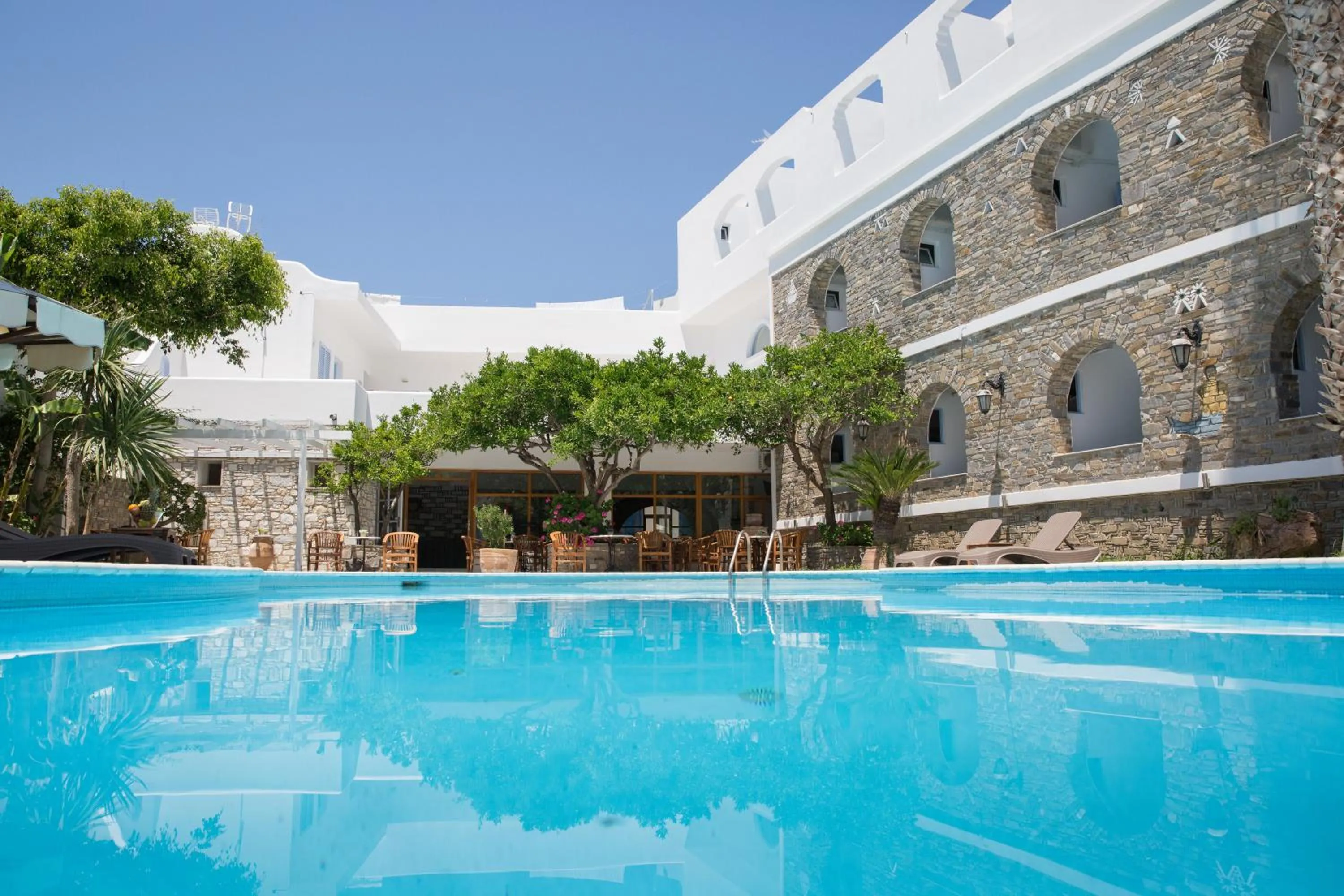 Garden in Galinos Hotel for adults only