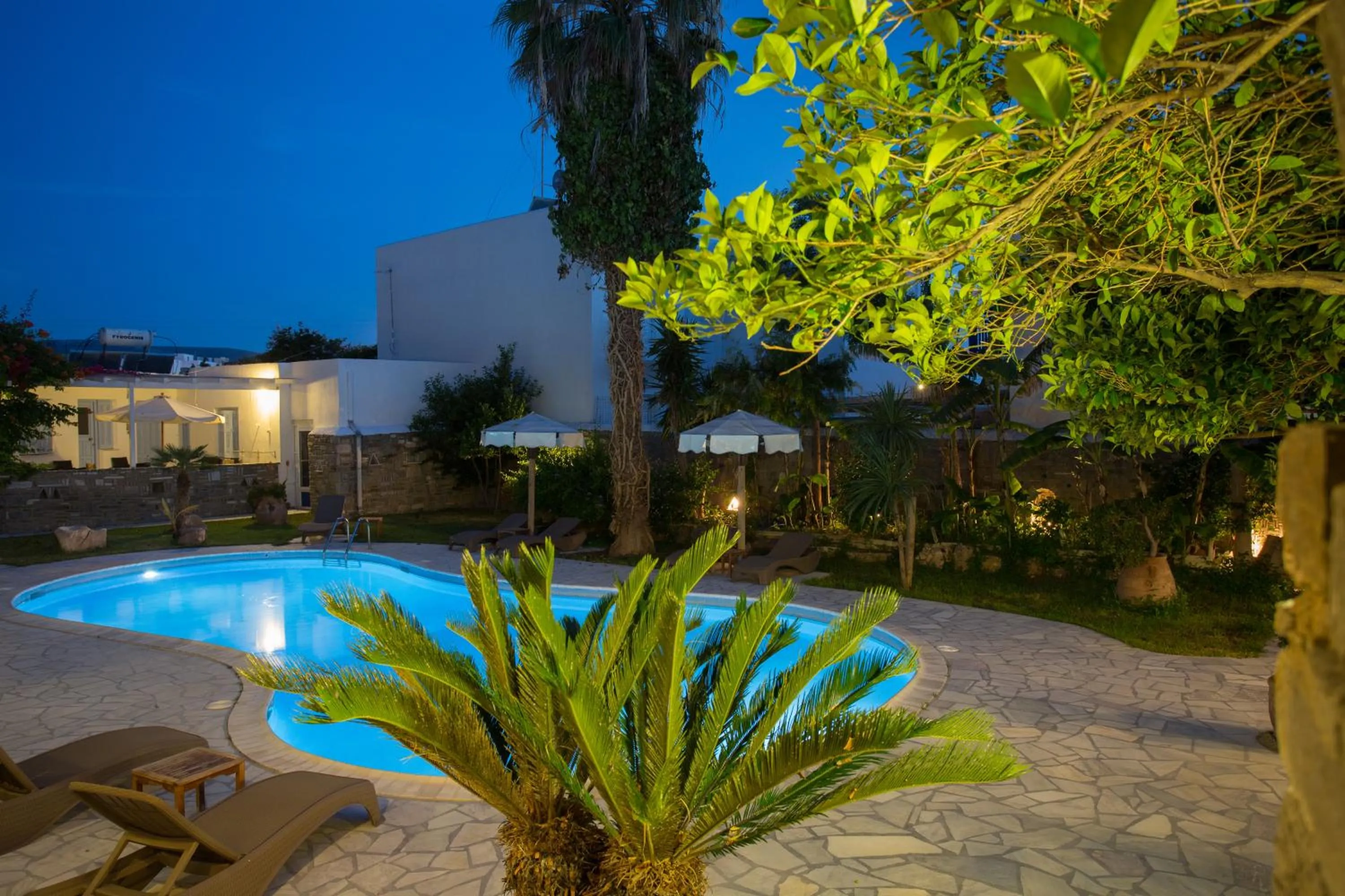 Swimming pool in Galinos Hotel for adults only