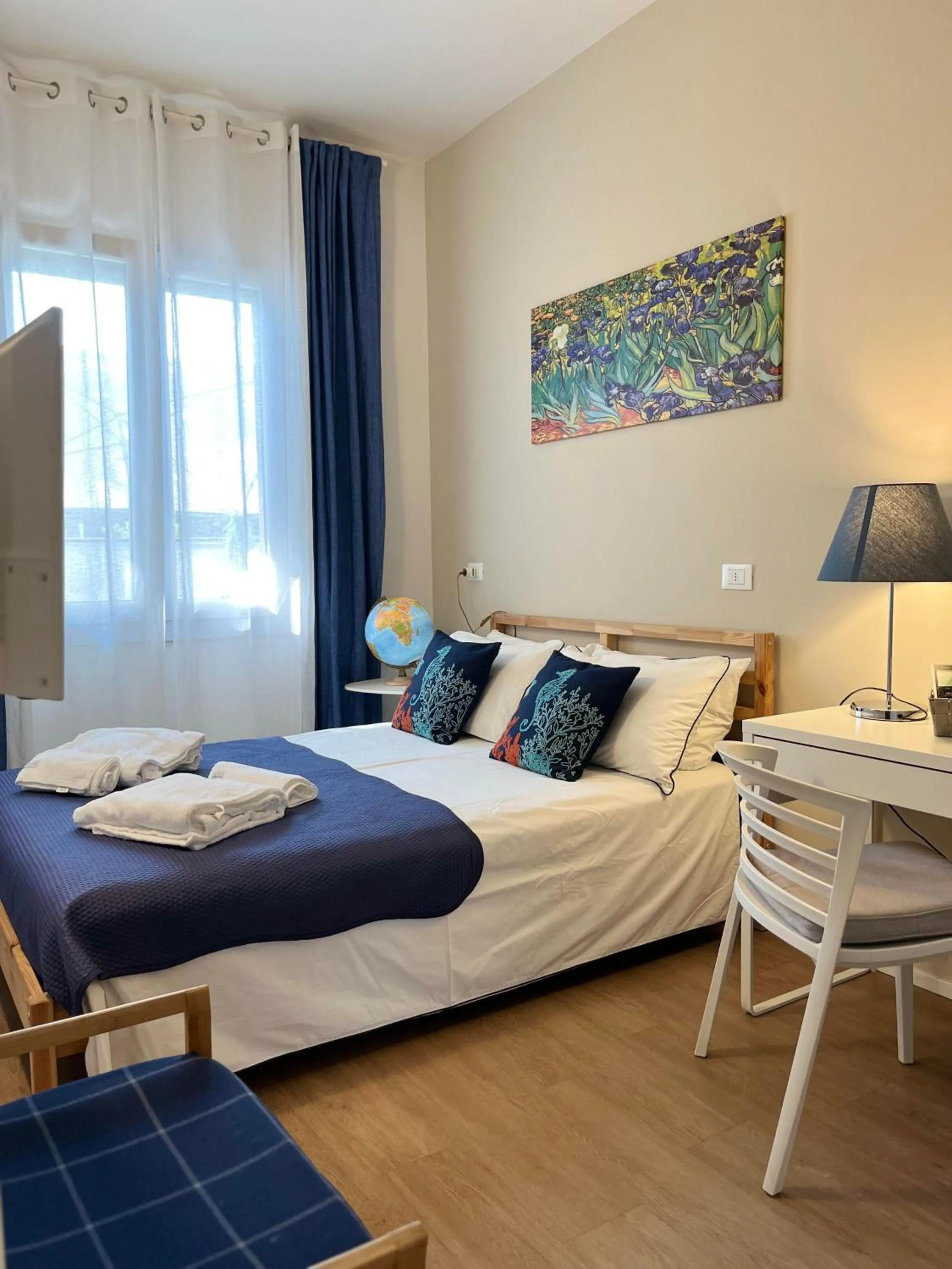 Bed in Villa Due Giardini