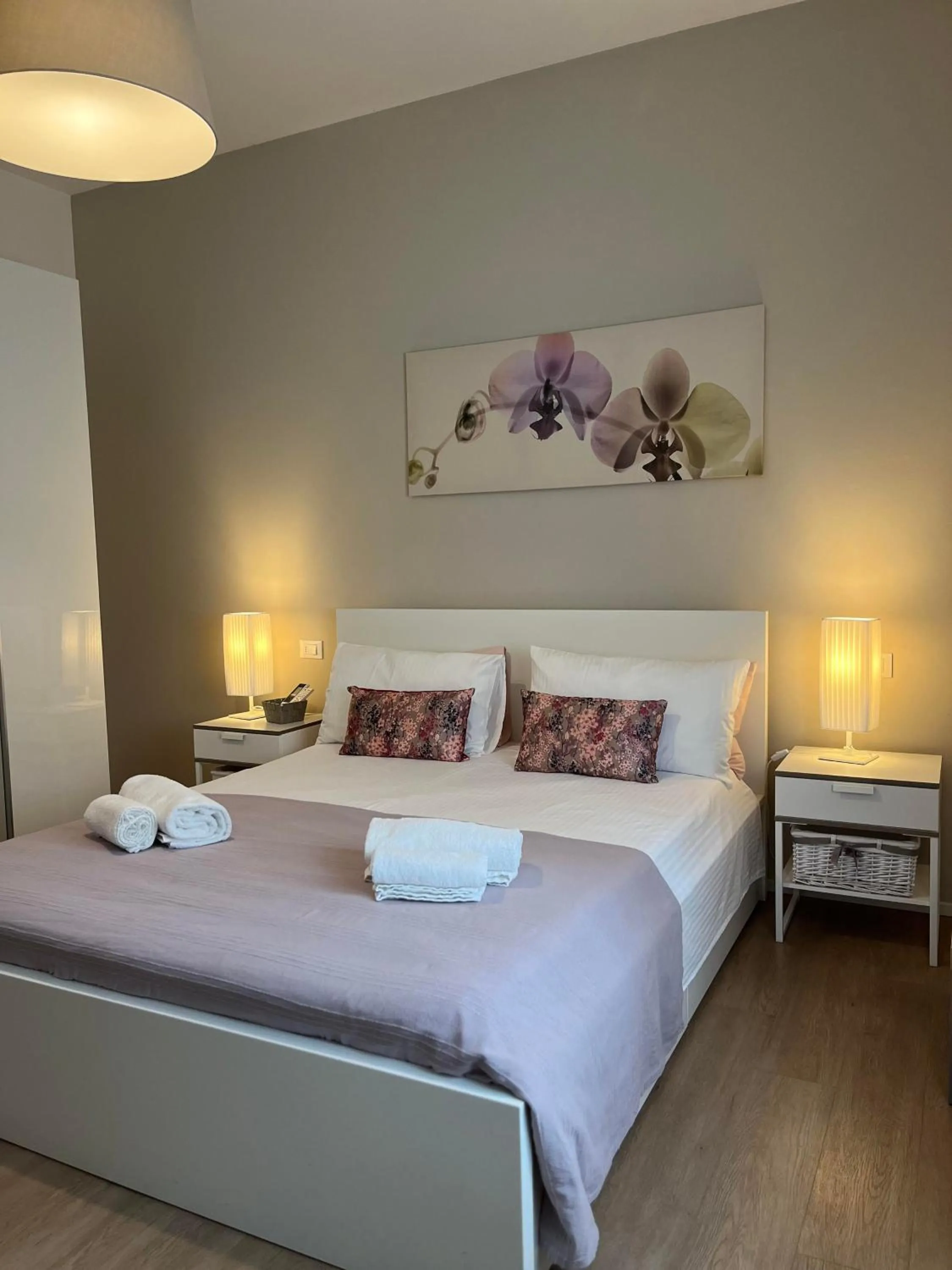 Bed in Villa Due Giardini