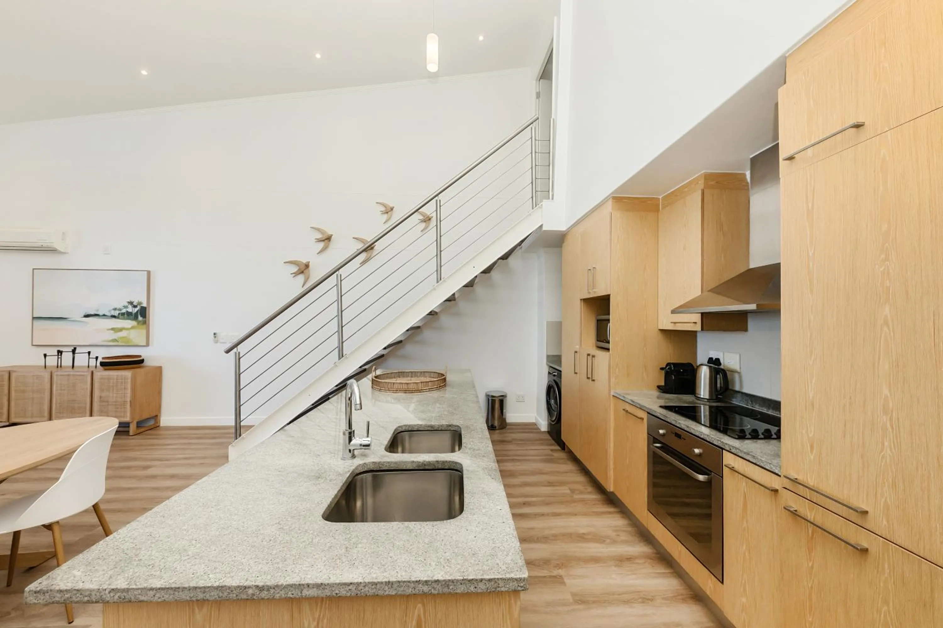 kitchen in The Crystal Apartments