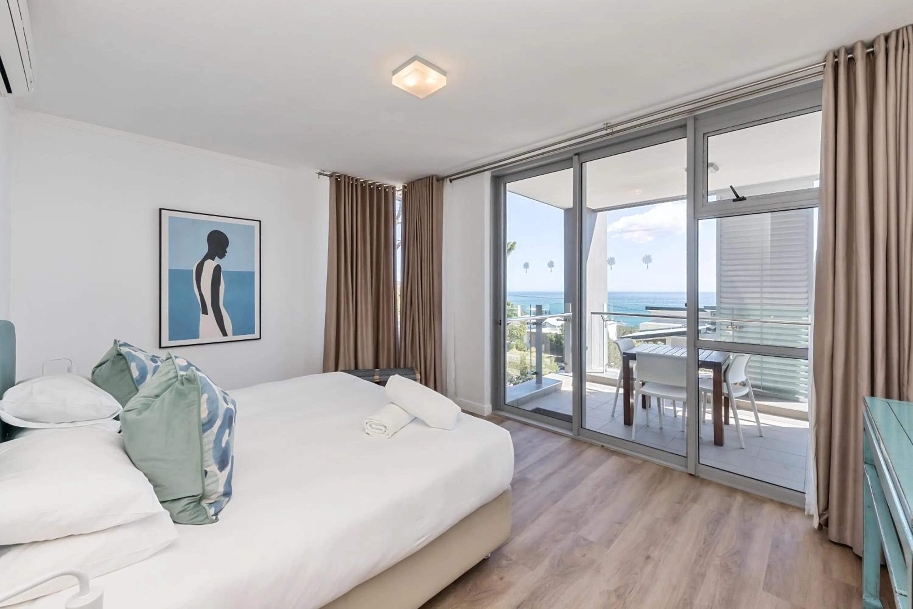 Bedroom, Bed in The Crystal Apartments