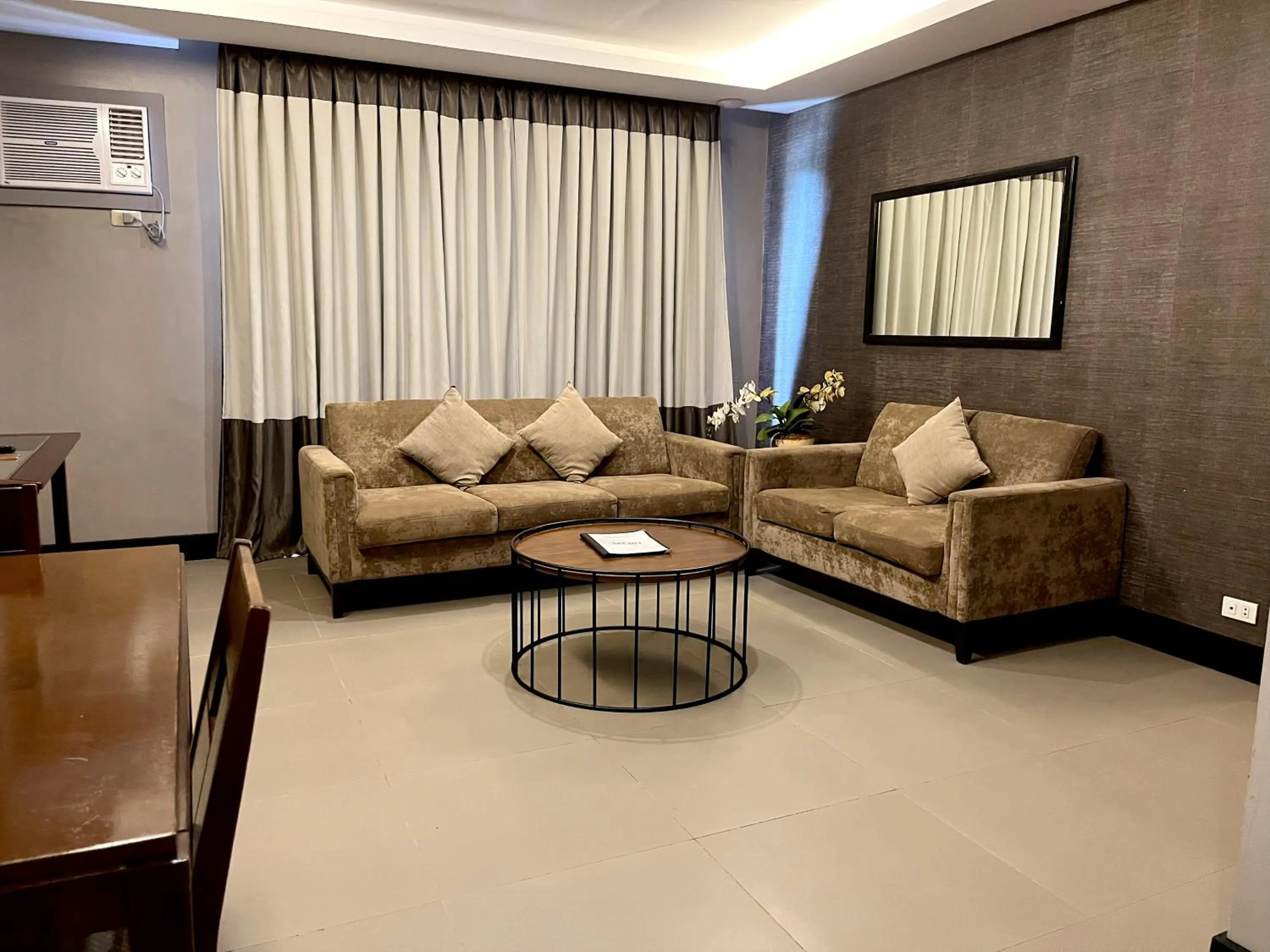 Living room in Hotel Del Rio