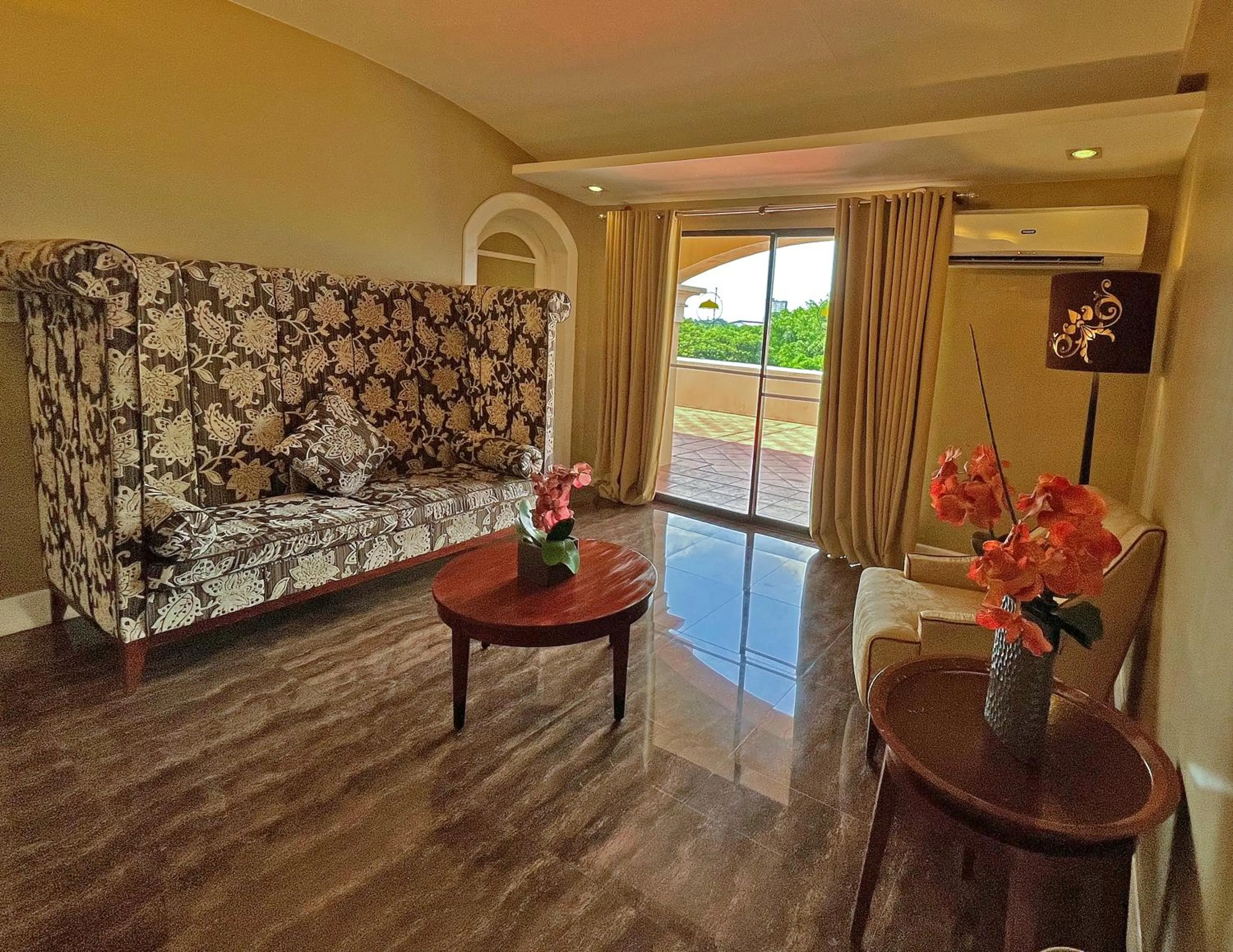 Living room in Hotel Del Rio