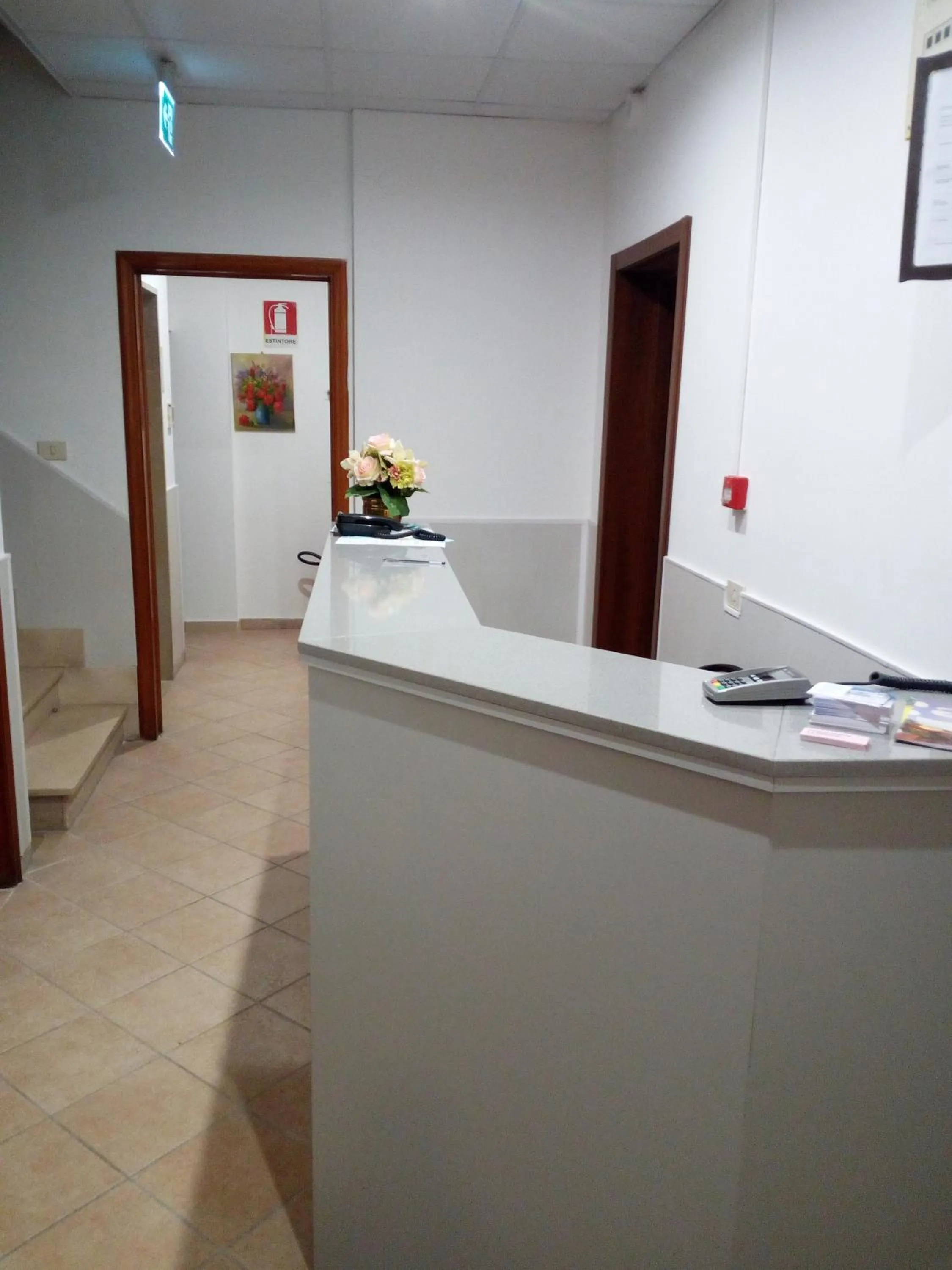 Lobby or reception in Hotel Luca