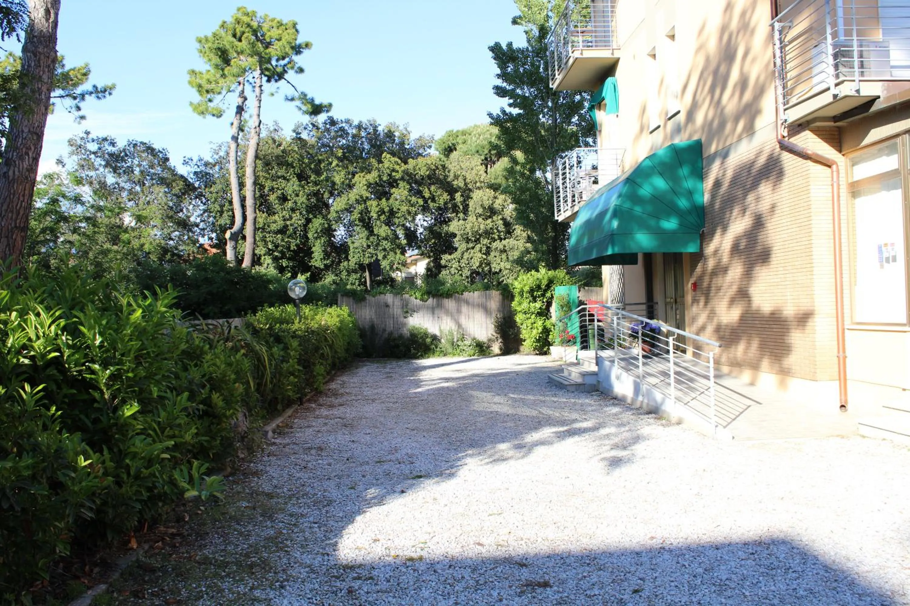 Garden in Hotel Luca