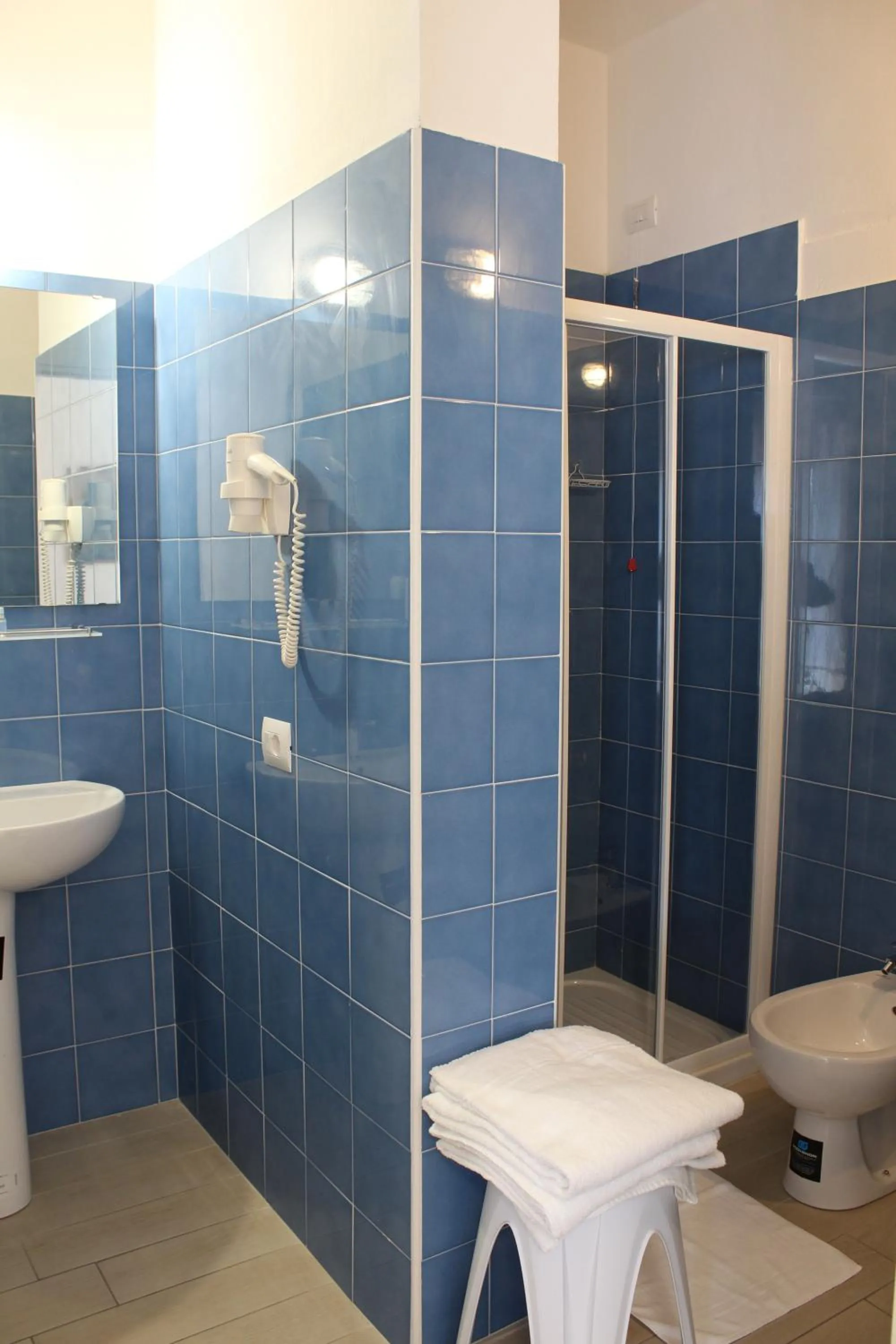 Shower in Hotel Luca