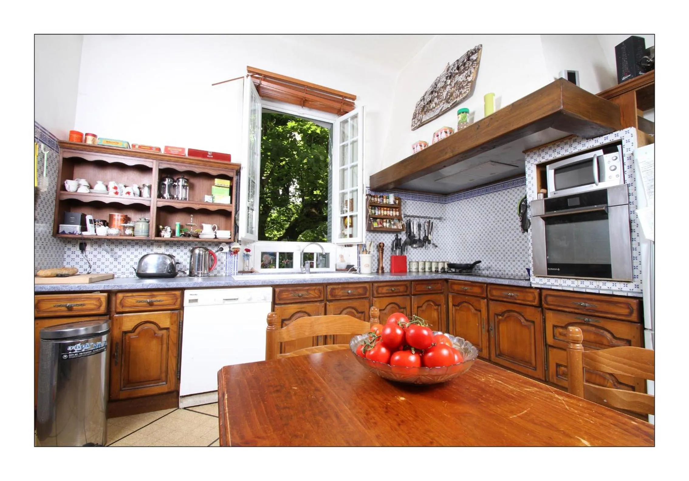 Kitchen or kitchenette in Villa Aimée Luxury Apartments with Heated Pool