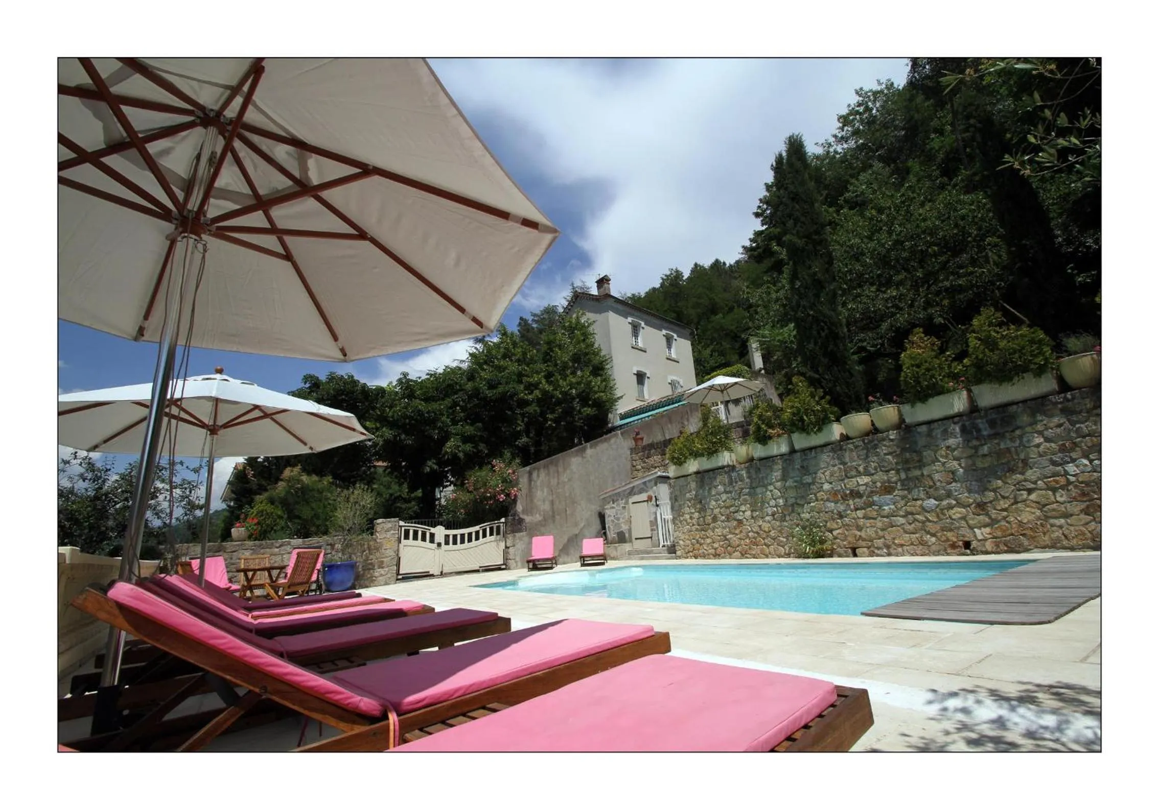 Mountain view in Villa Aimée Luxury Apartments with Heated Pool