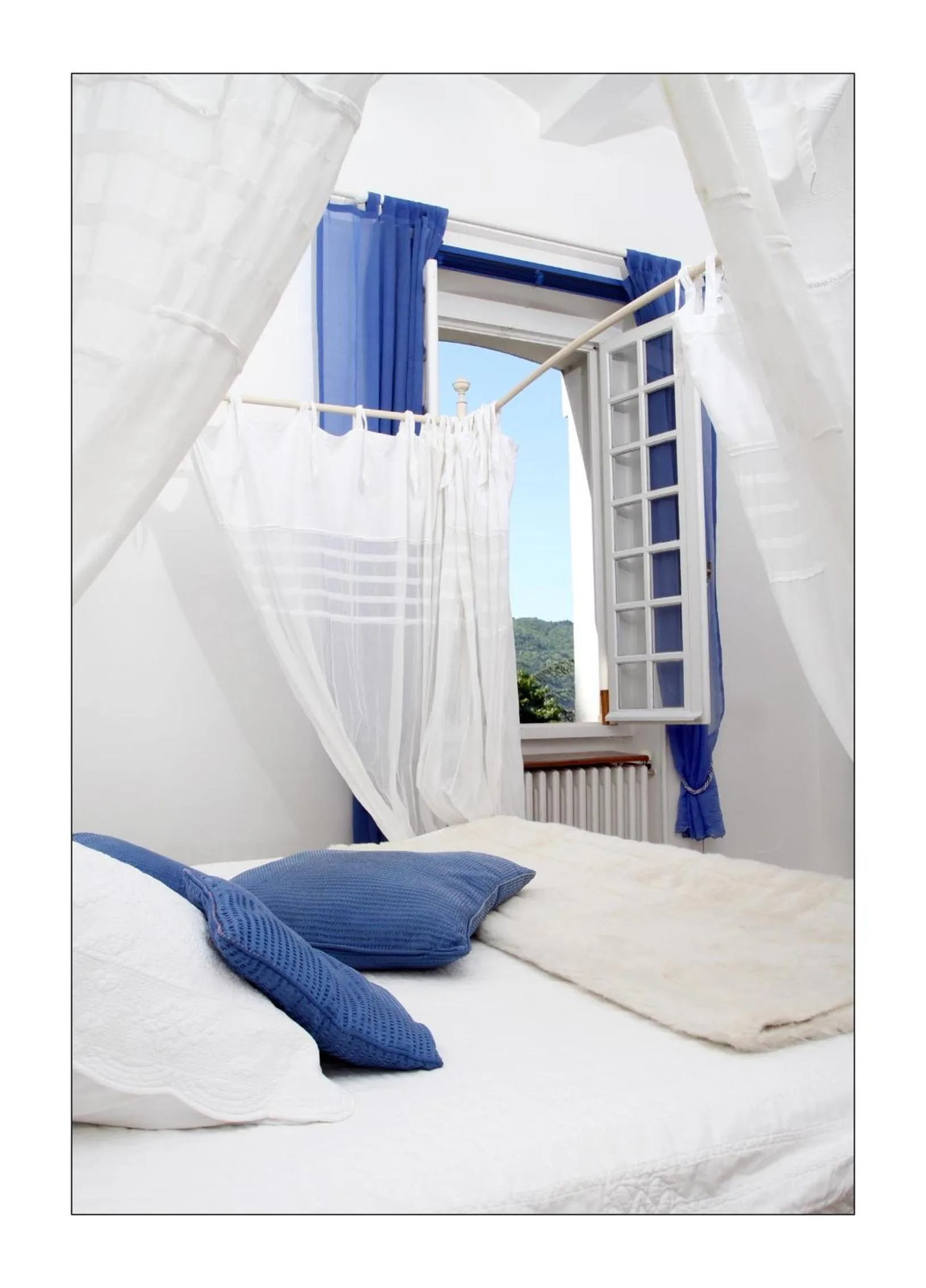 Bedroom, Bed in Villa Aimée Luxury Apartments with Heated Pool