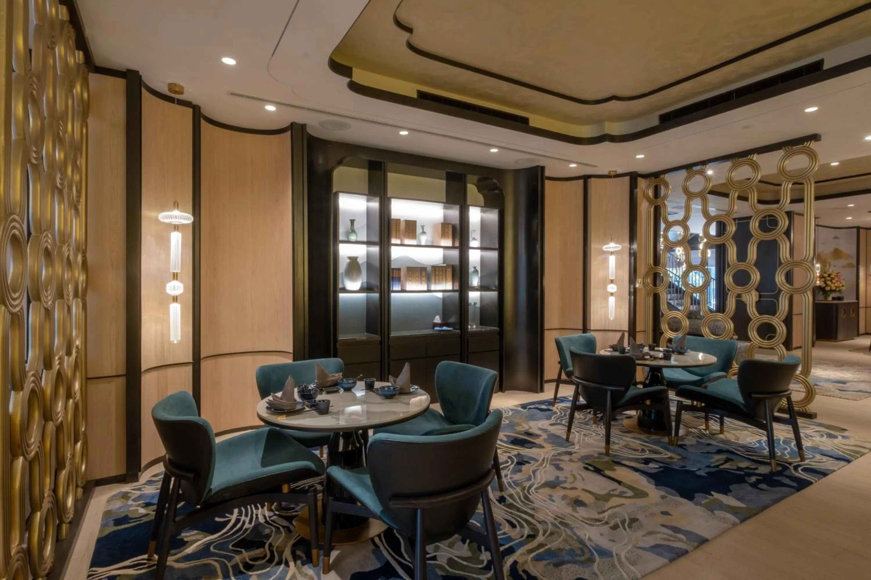 Seating area in Sari Pacific Jakarta, Autograph Collection