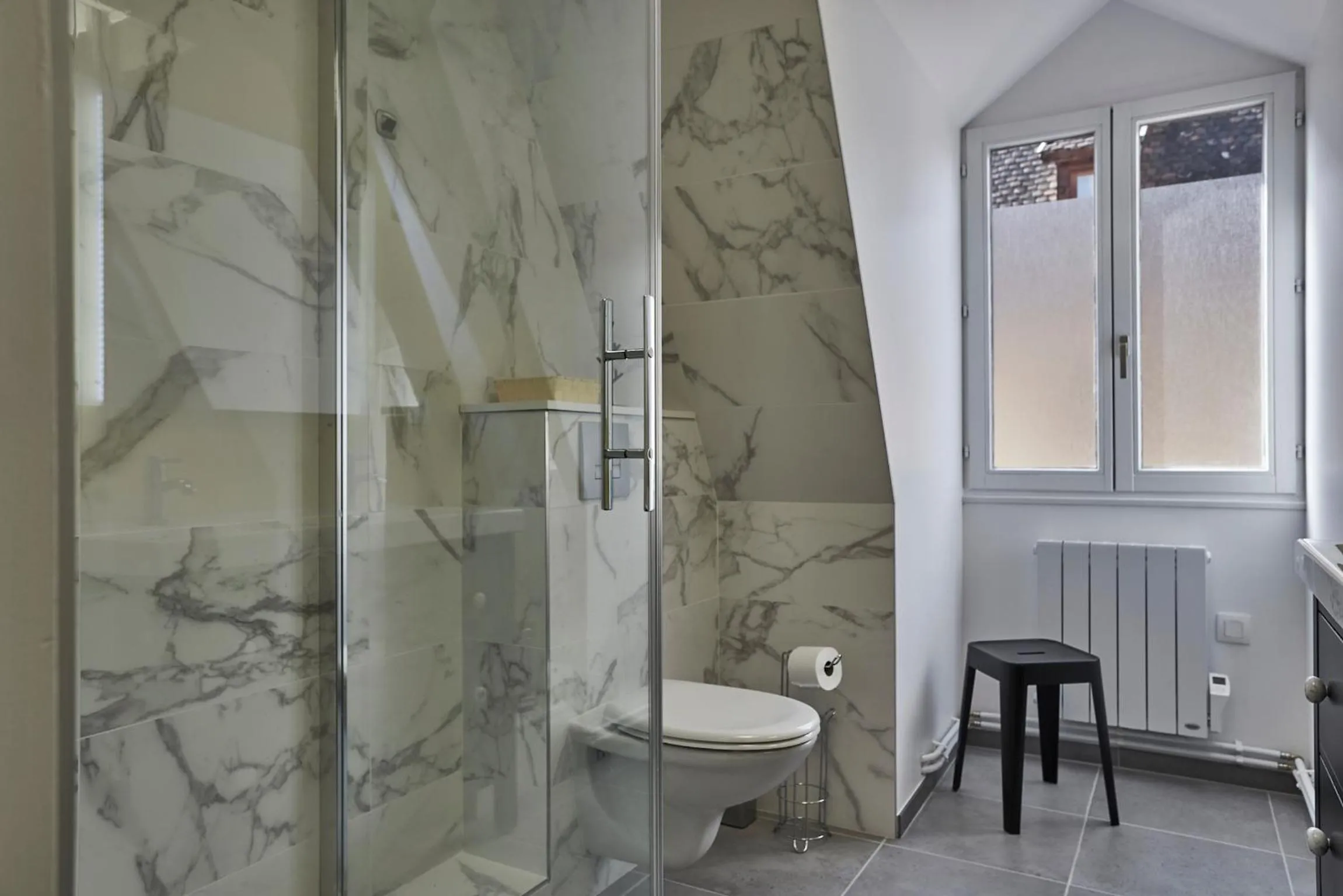 Shower in Les Appartements Saint-Martin