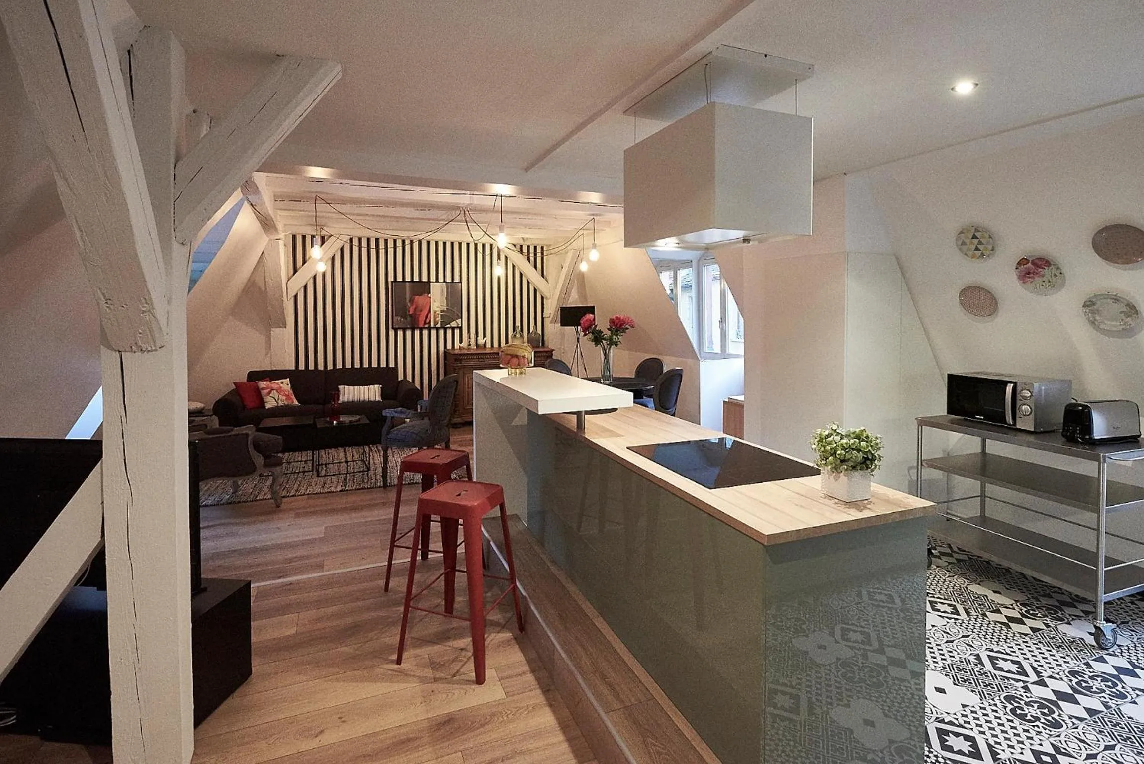 TV and multimedia in Les Appartements Saint-Martin