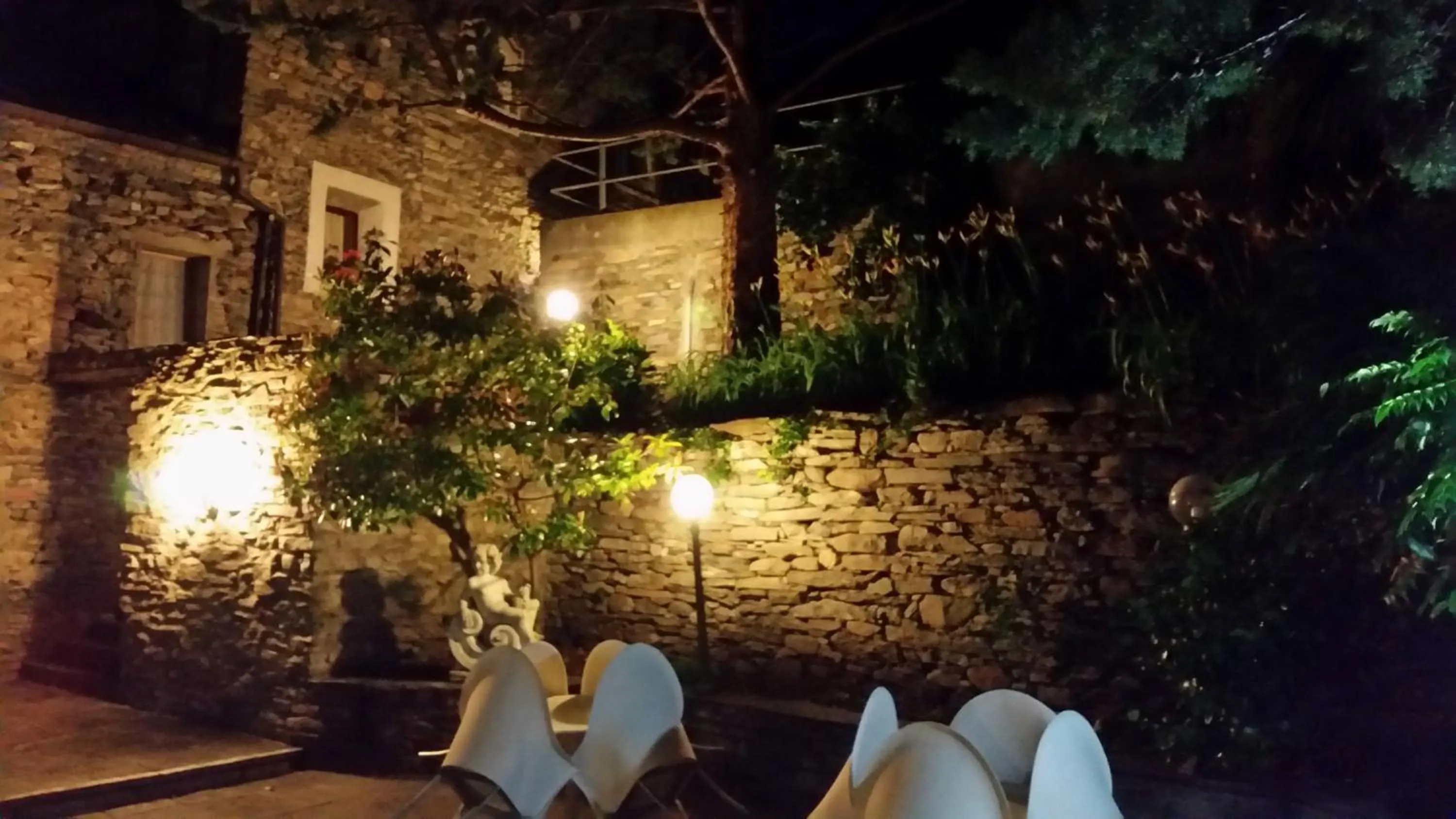 Balcony/Terrace in Hotel Soazza