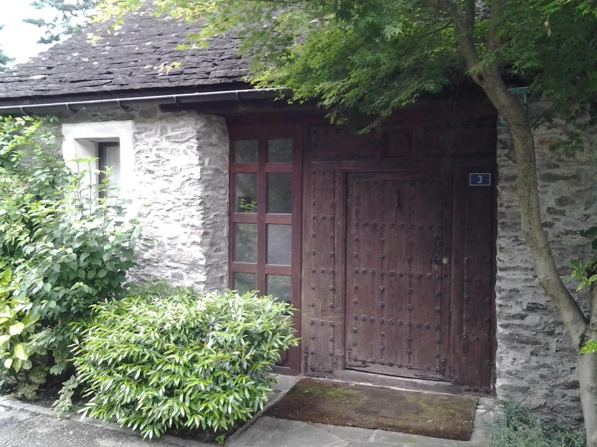 Property building in Hotel Soazza