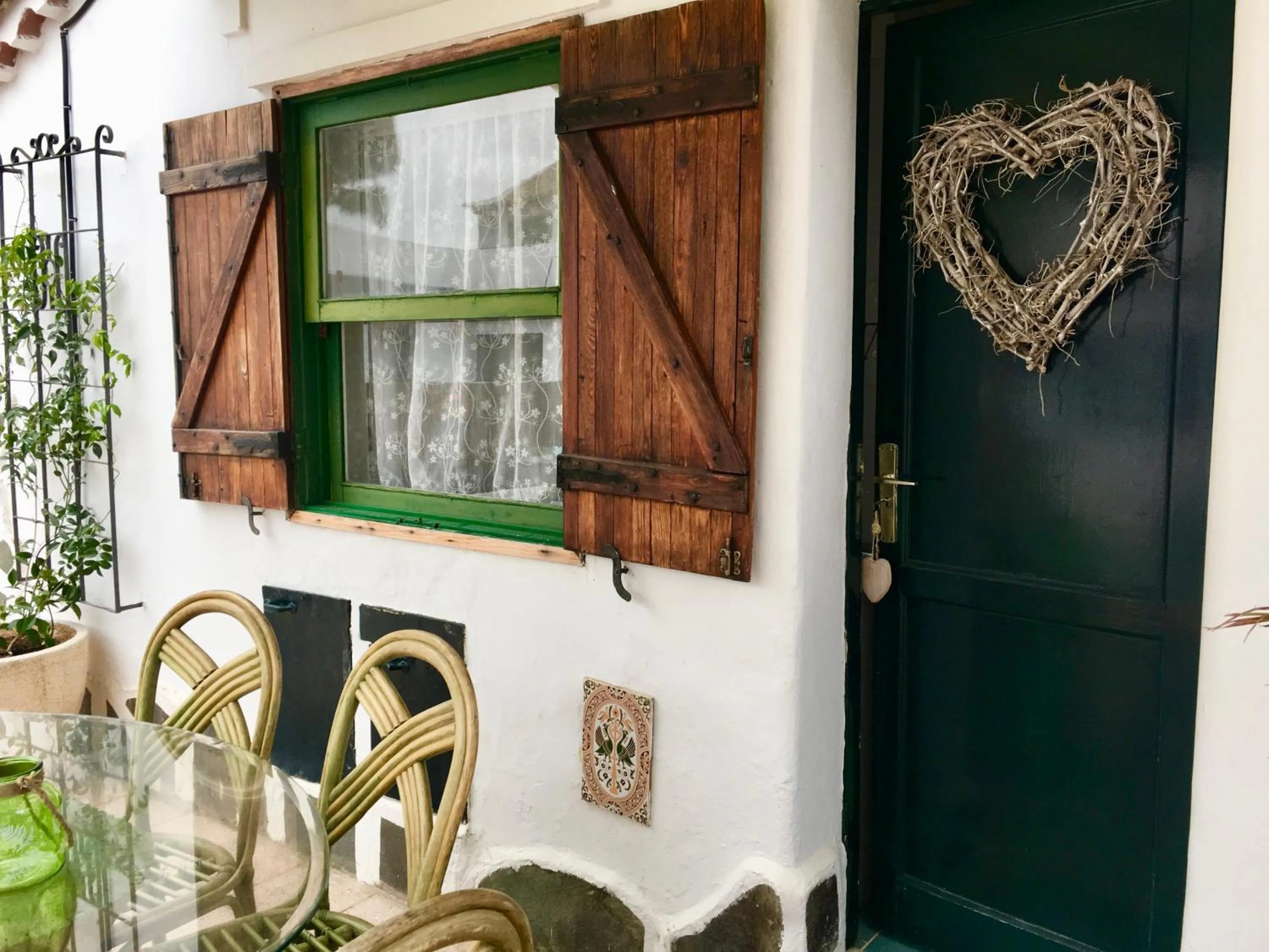 Patio in La Casita de Las Palmas VV