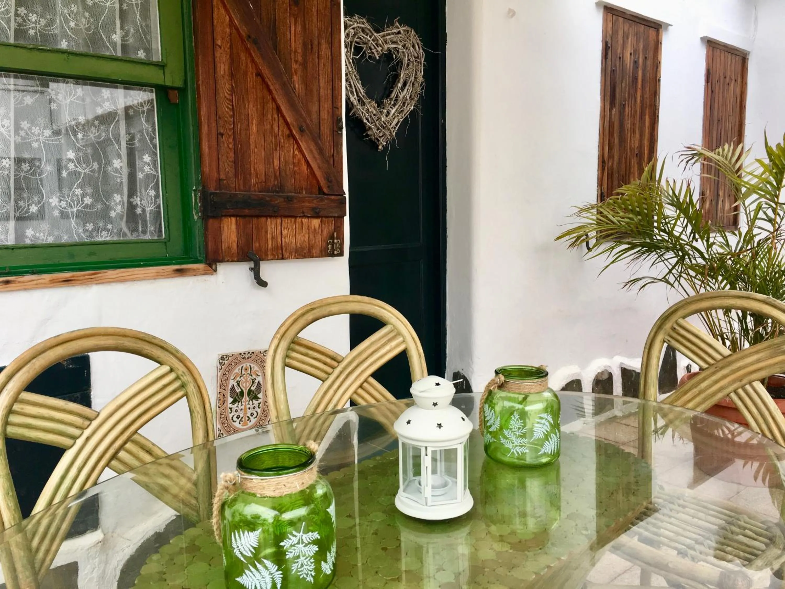 Patio in La Casita de Las Palmas VV