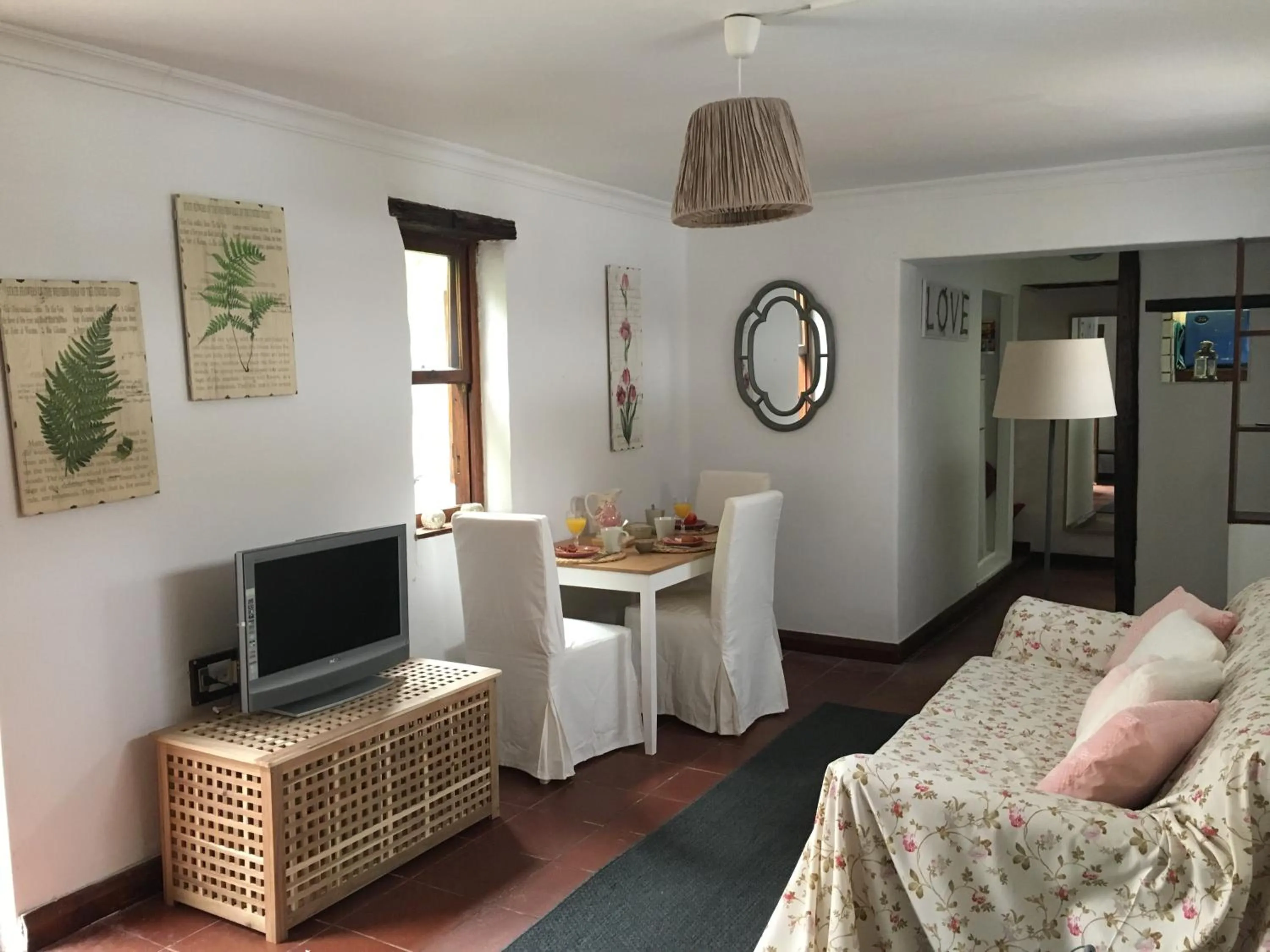 Living room, Bed in La Casita de Las Palmas VV