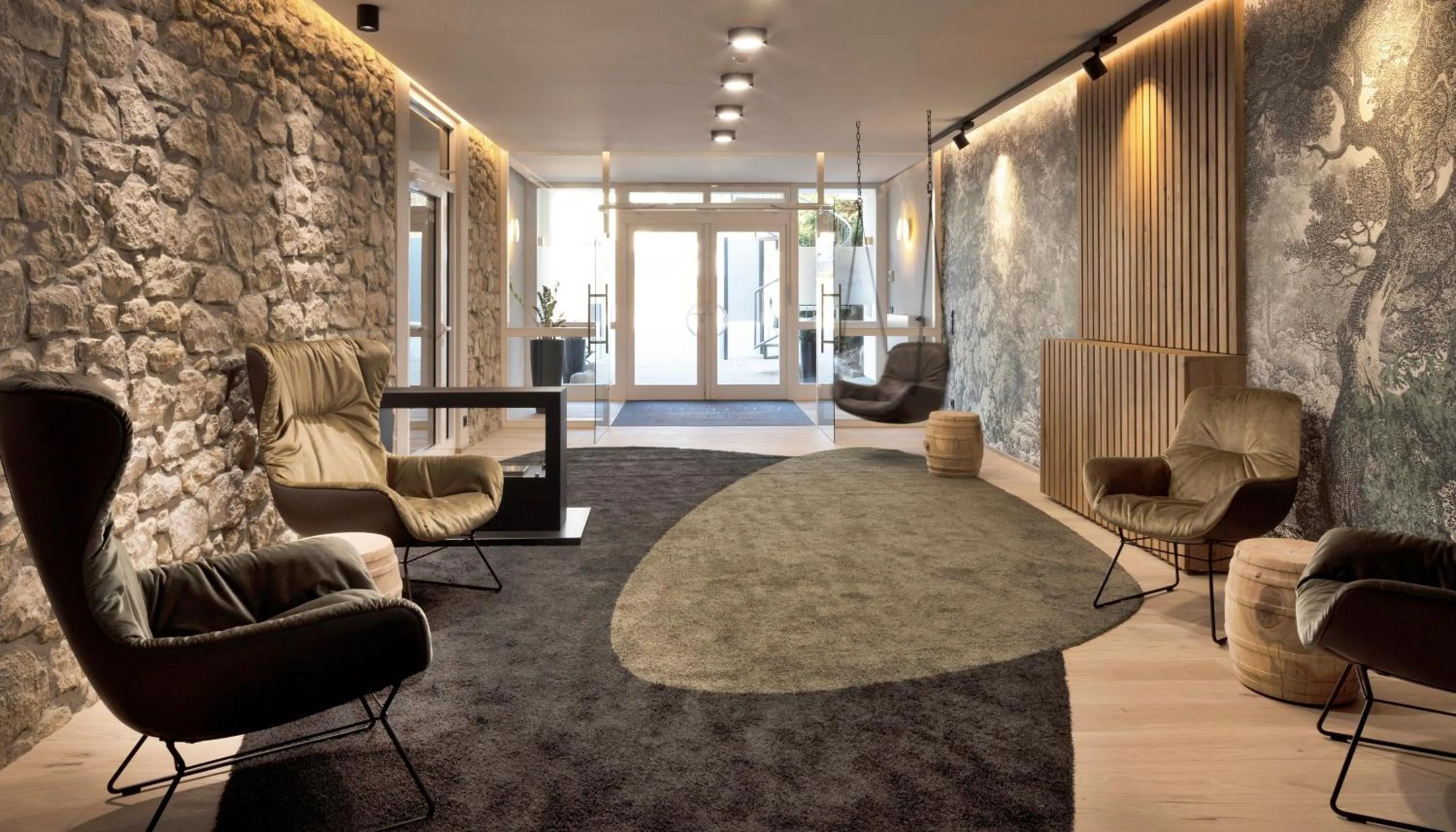 Lobby or reception in Hofgut Wißberg - Das Weinberghotel