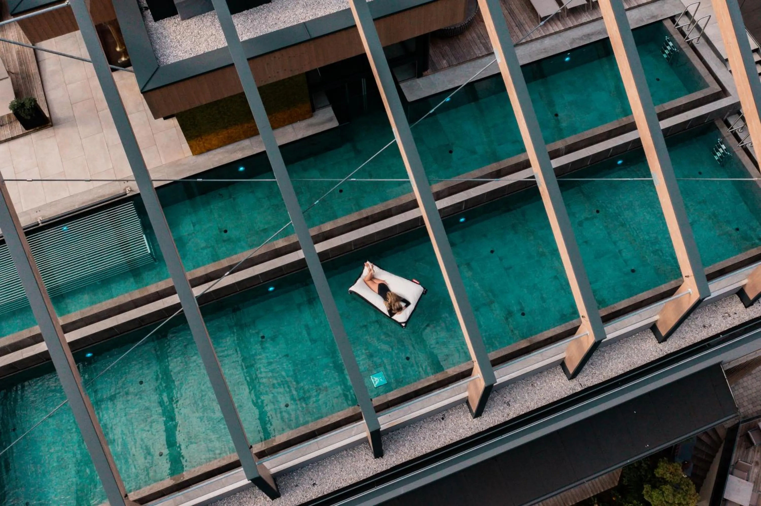 Swimming pool in ZillergrundRock Luxury Mountain Resort