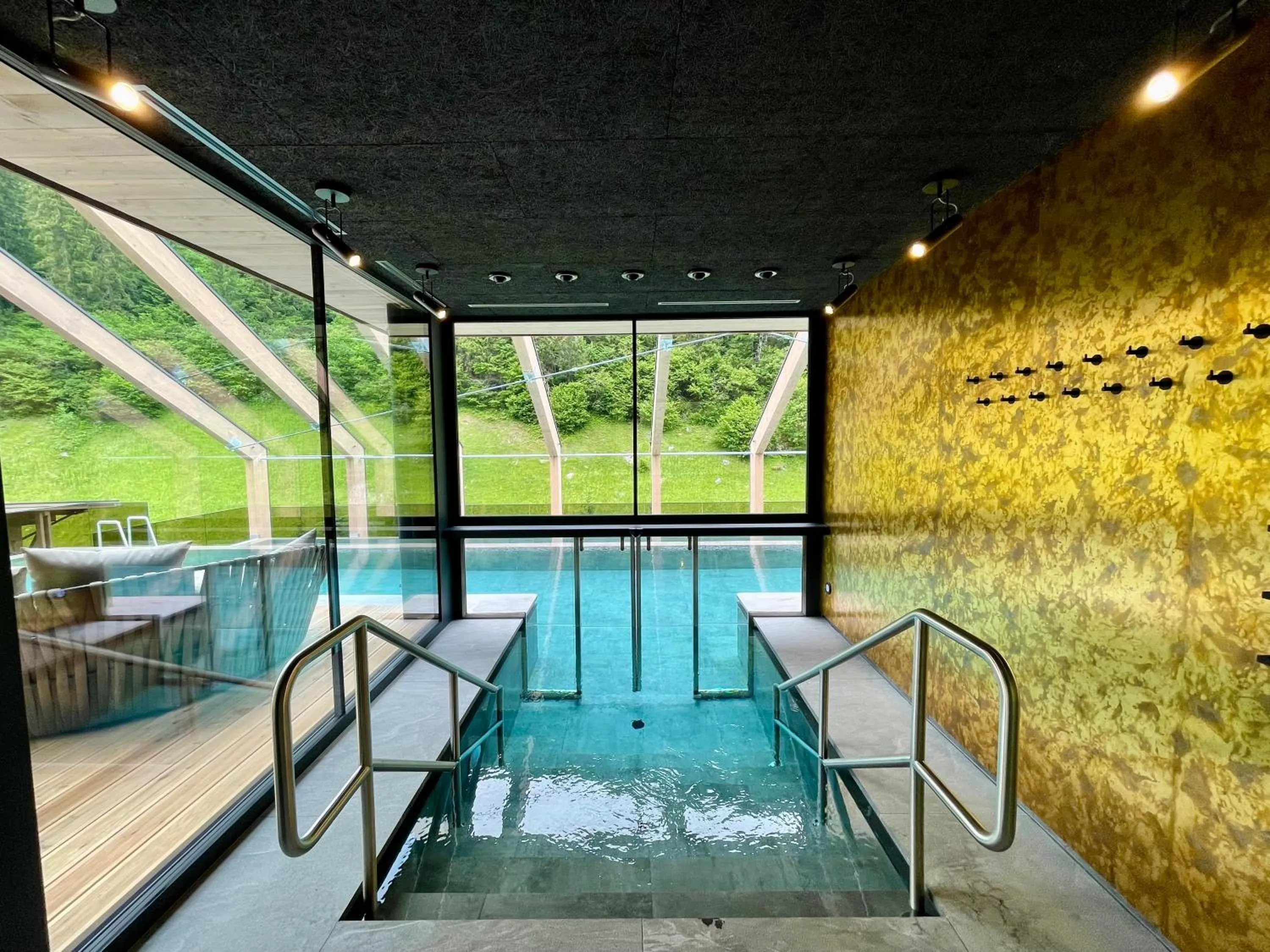 Swimming pool in ZillergrundRock Luxury Mountain Resort