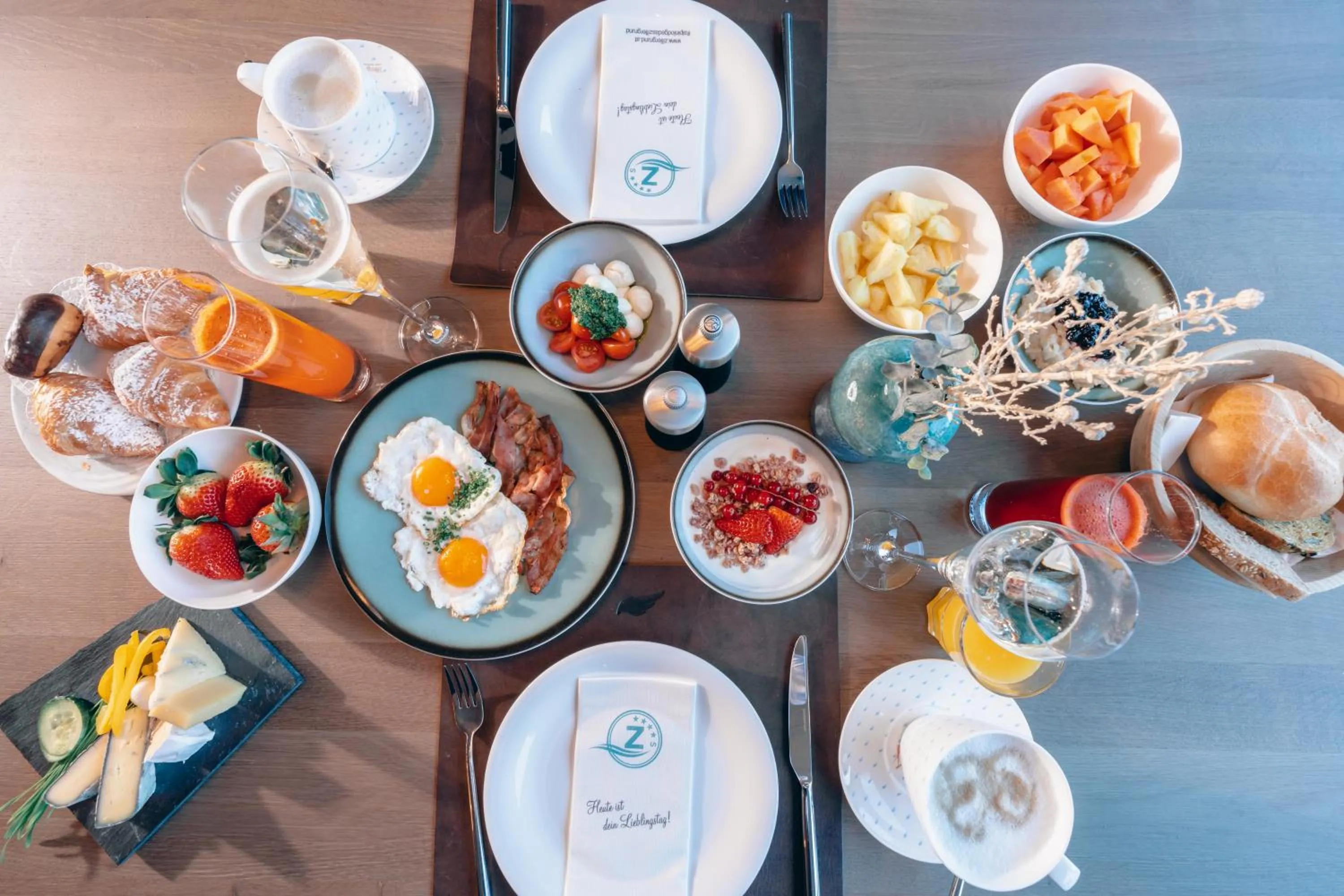 Breakfast in ZillergrundRock Luxury Mountain Resort