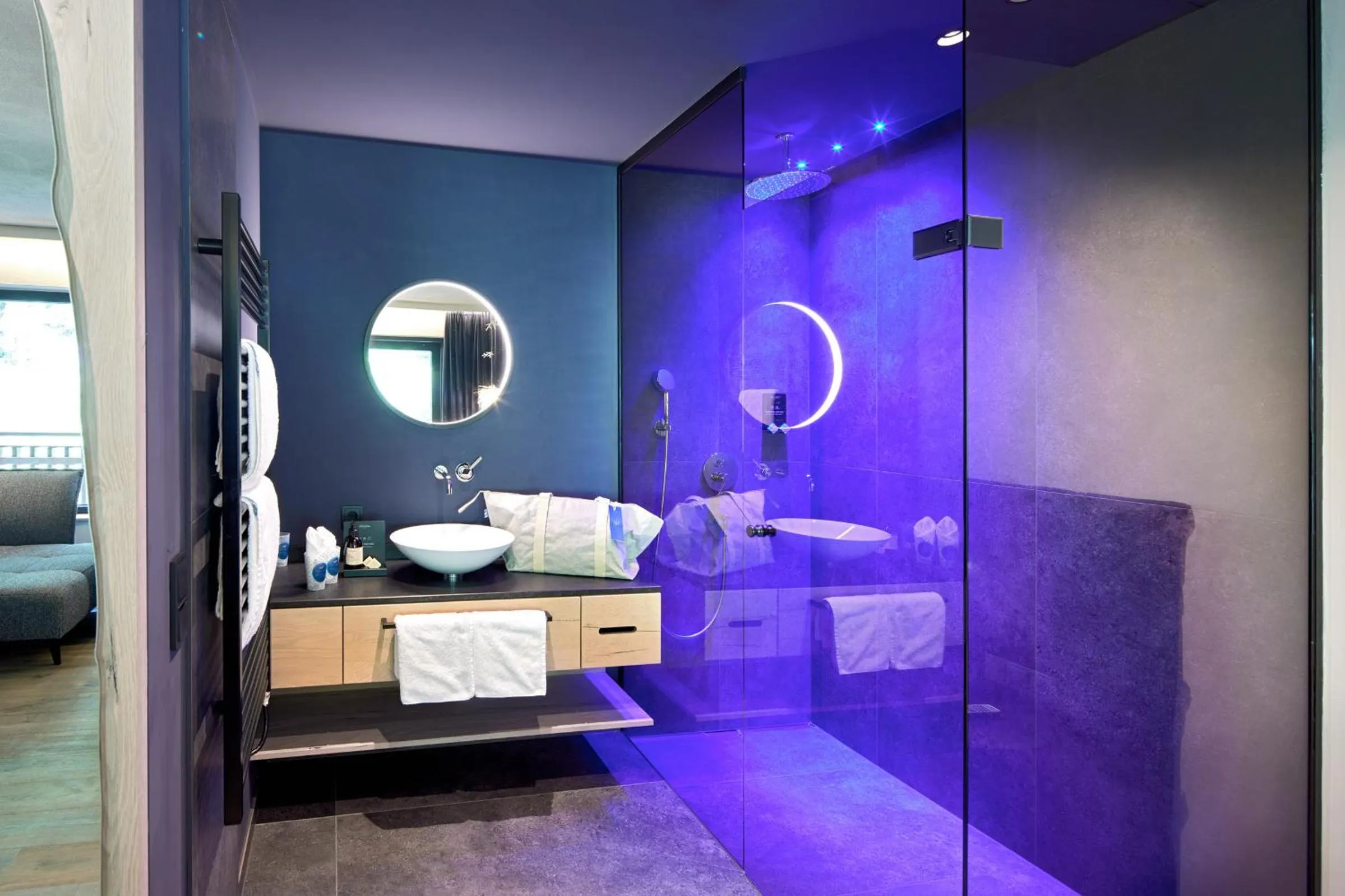 Bathroom in ZillergrundRock Luxury Mountain Resort