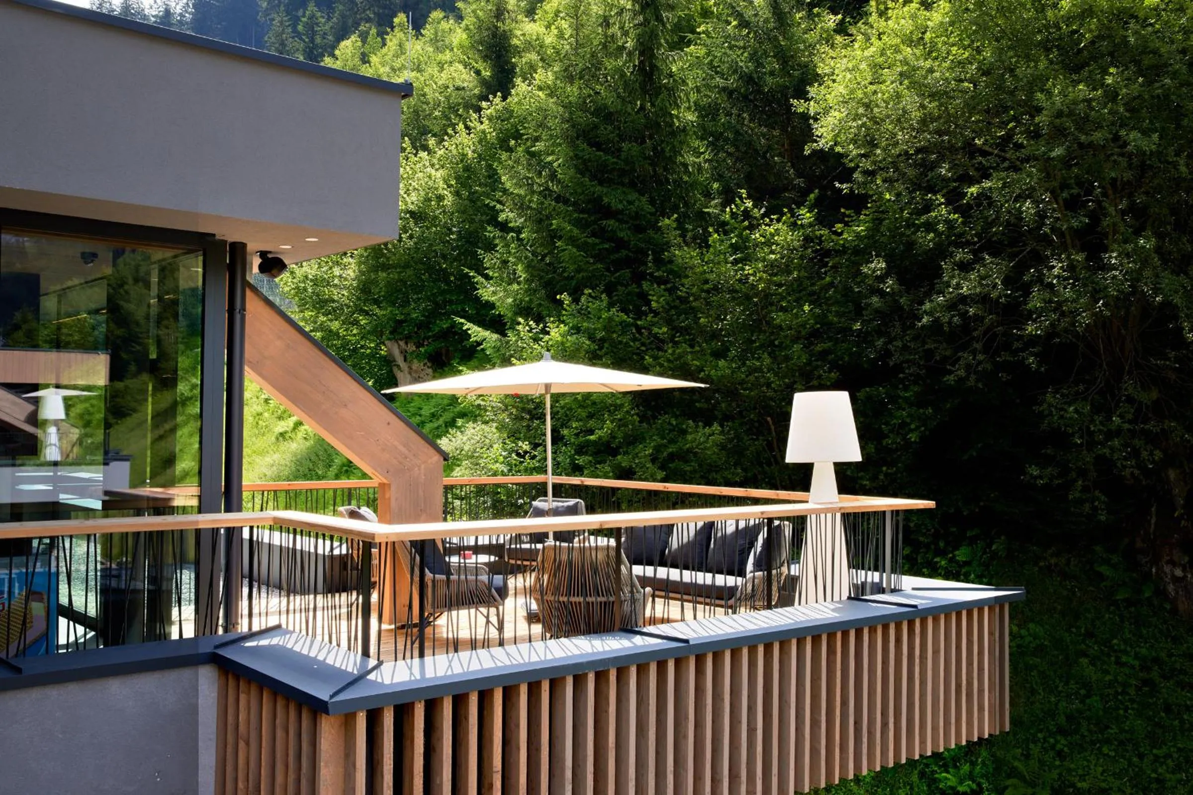 Balcony/Terrace in ZillergrundRock Luxury Mountain Resort