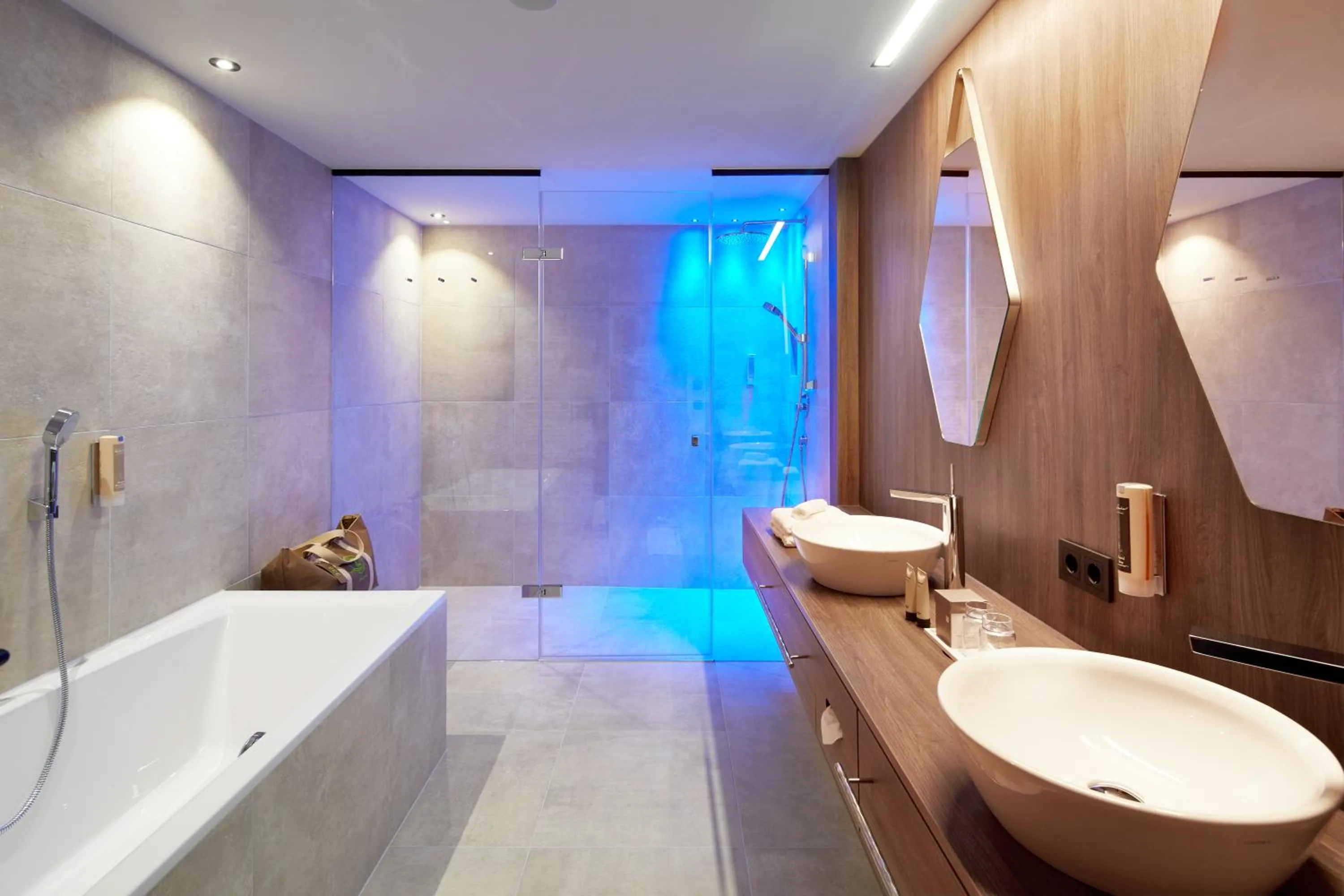 Bathroom in ZillergrundRock Luxury Mountain Resort