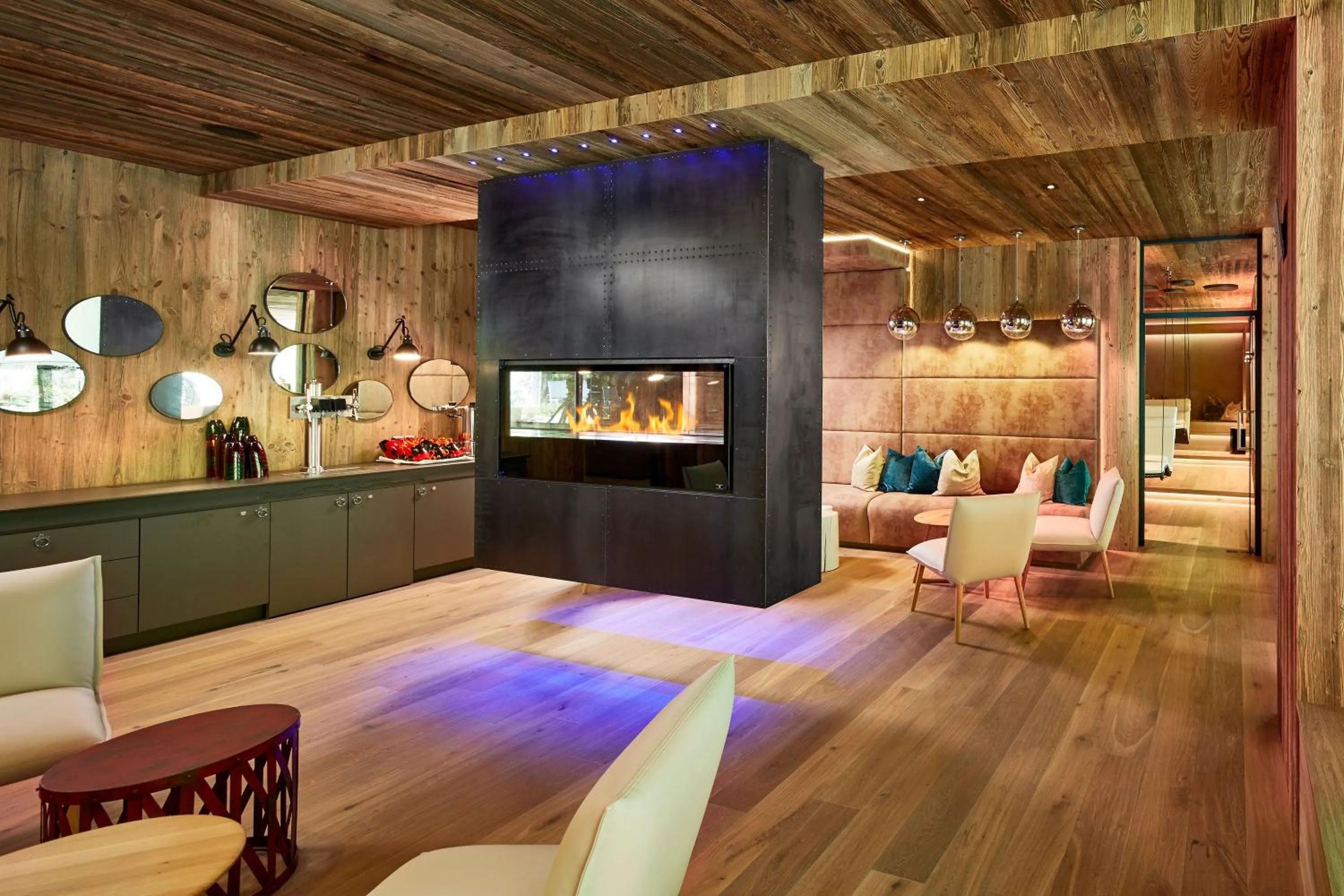 Sauna in ZillergrundRock Luxury Mountain Resort