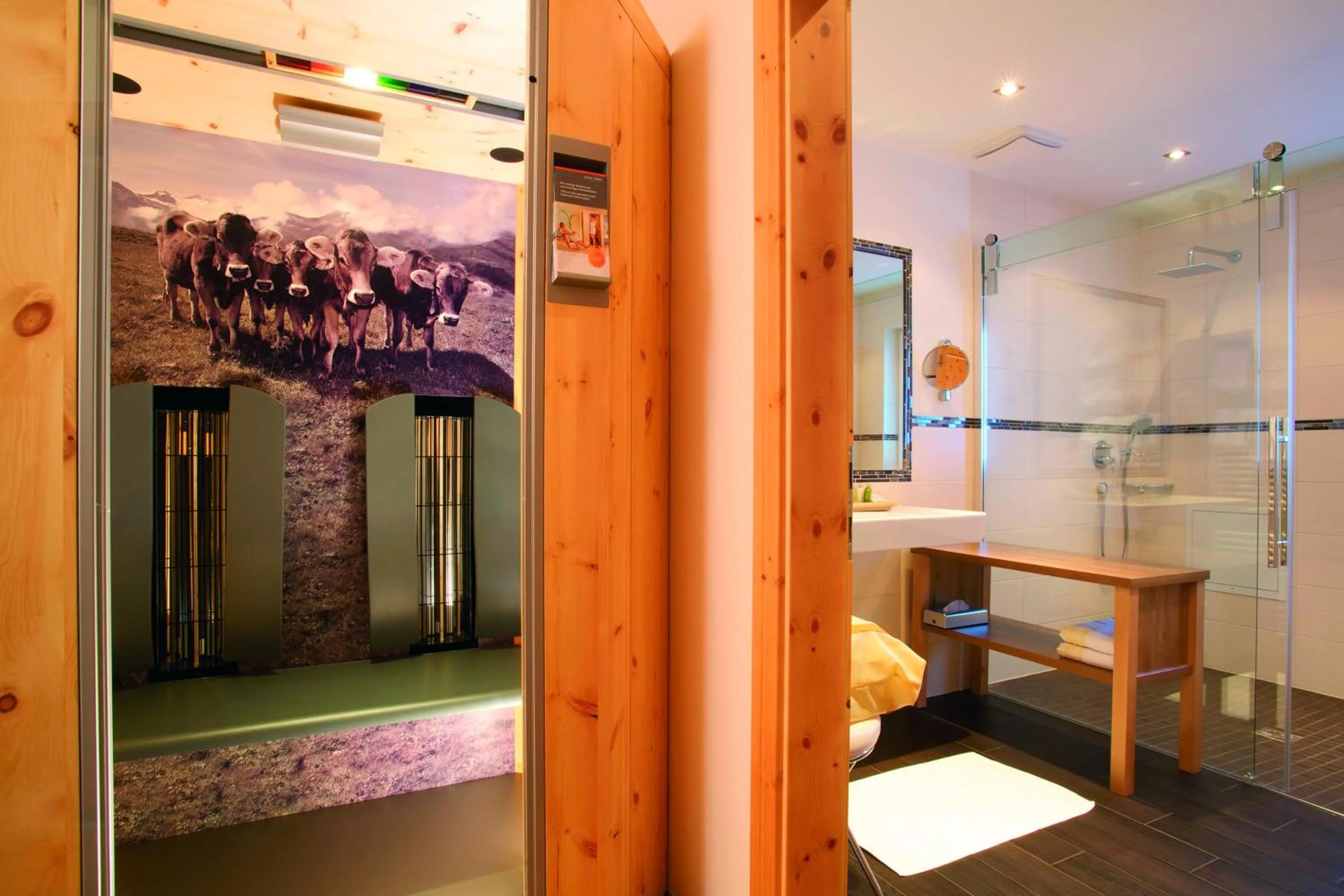 Bathroom in ZillergrundRock Luxury Mountain Resort